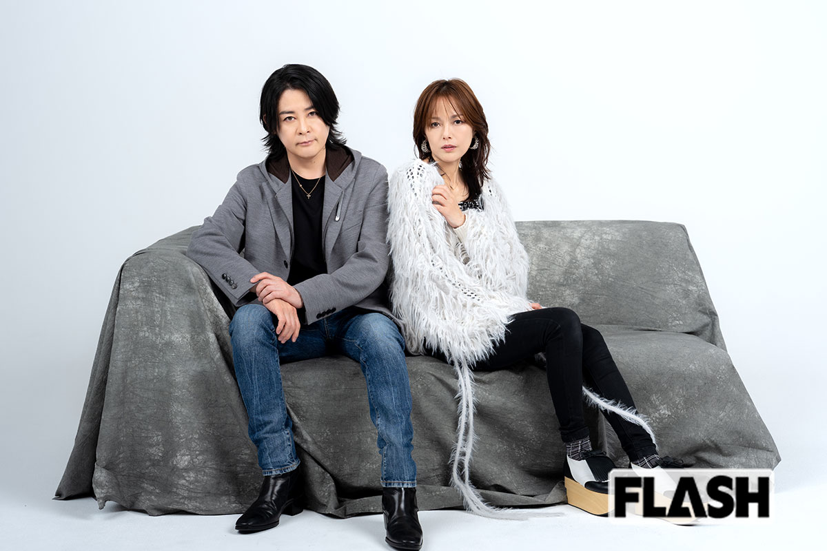 同じボーカリストととして尊敬しあう2人（写真・福田ヨシツグ）