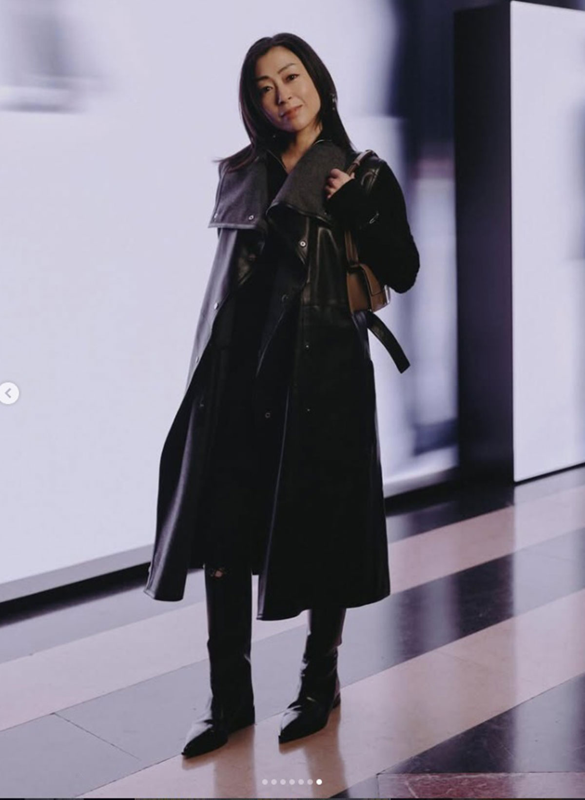 華麗なコートを着こなす宇多田ヒカル。ファンから絶賛の声が相ついだ（写真・本人Instagramより）