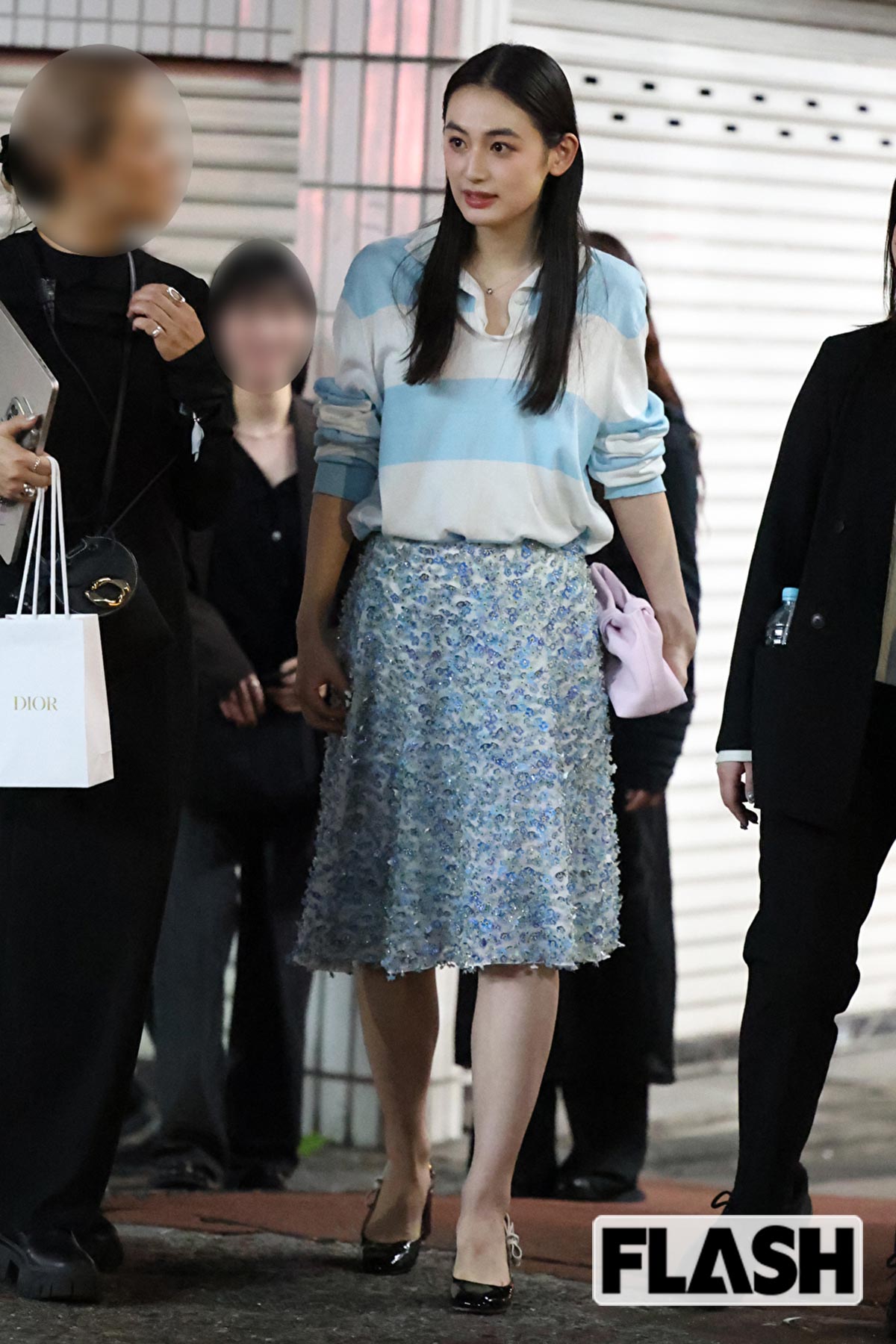 2024年からディオールのアンバサダーを務めている八木莉可子