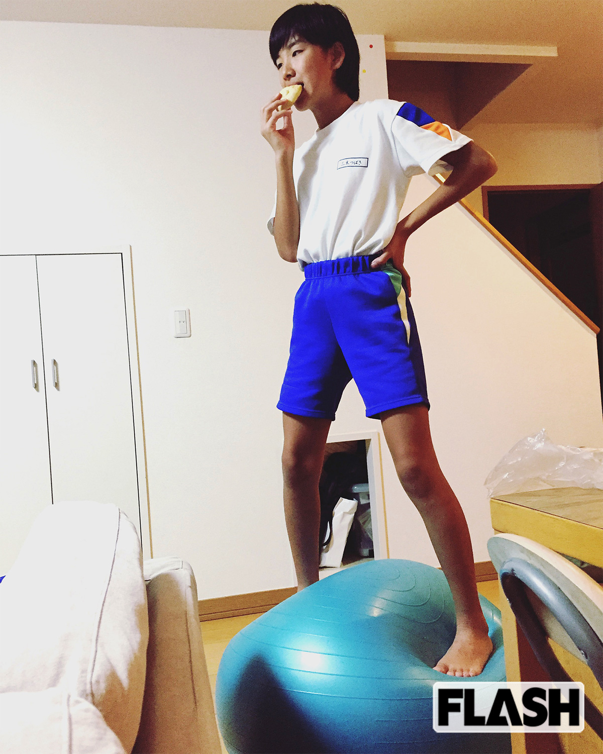 写真は、スノーボードの三木つばき、12歳当時。父・浩二さんは、「『世界一速くなりたい』と言い始めてから、何歳のときにどういう選手になっていたいのかという目標設定がはっきりしていた。北京五輪は通過点として捉え、虎視眈々と進んできたと思います」