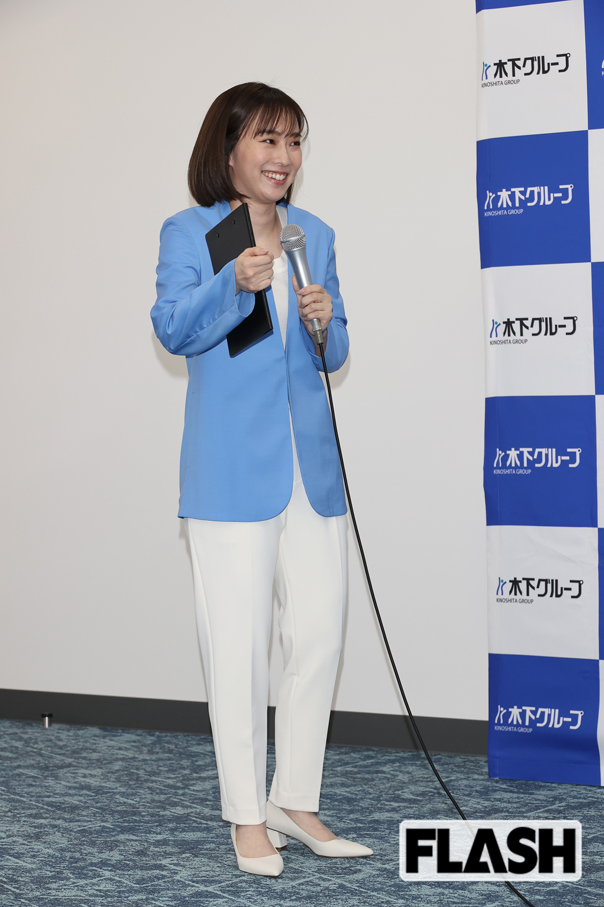 「パリ五輪で視聴者からの反響が大きかったことが、石川さん続投の理由でしょう。とにかくインタビューがうまいと評判でしたから」（フジテレビ関係者）（写真・桑原靖）