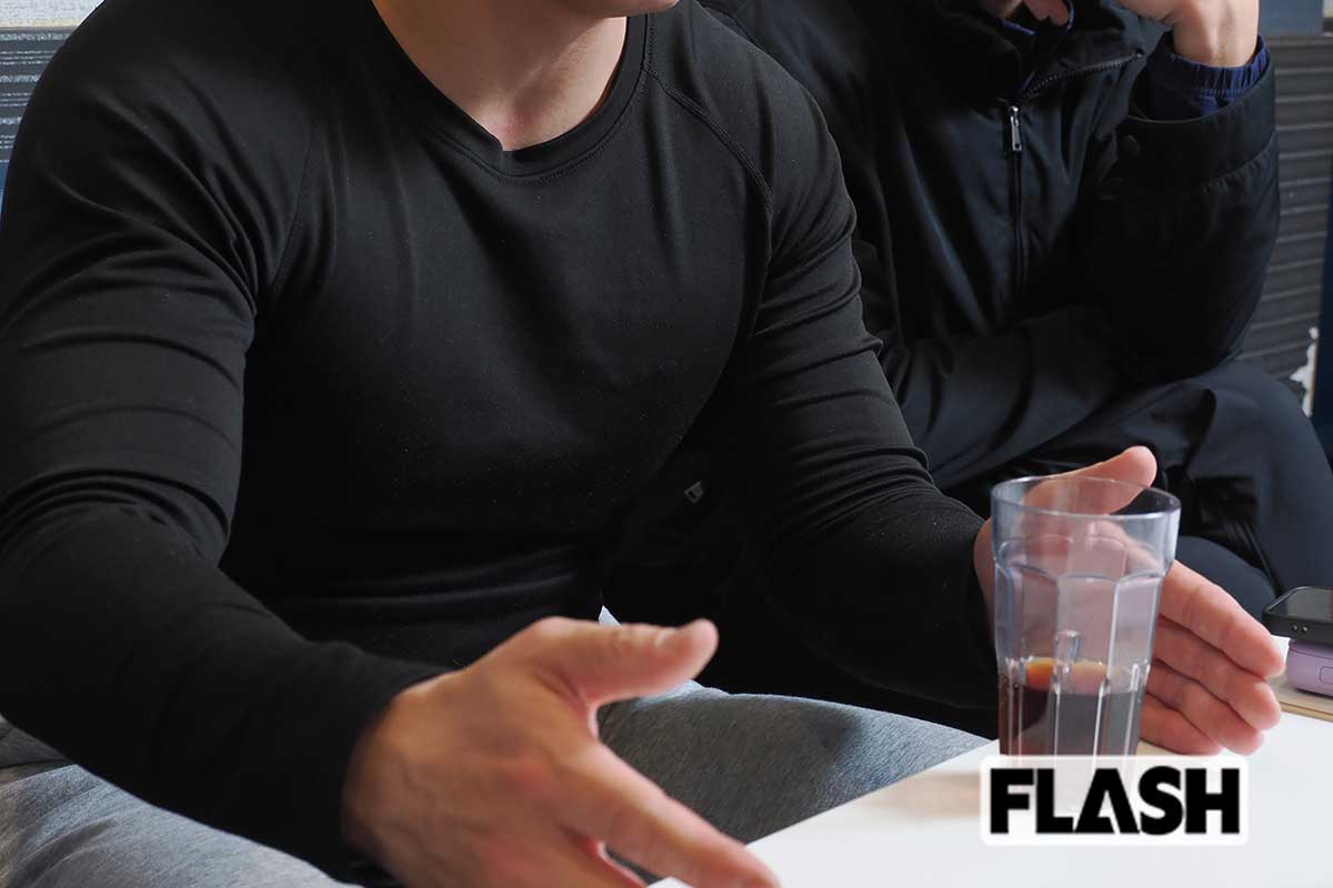 連盟の実態について証言する元日本代表。現役代表選手は、「コーチにルール変更について確認したら、競技に集中しろと怒られた」と語る（写真・梅基展央）