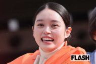 『ばけばけ』ヒロイン・髙石あかり“超豪快”笑顔で豆まき姿！　抜群の透明感…