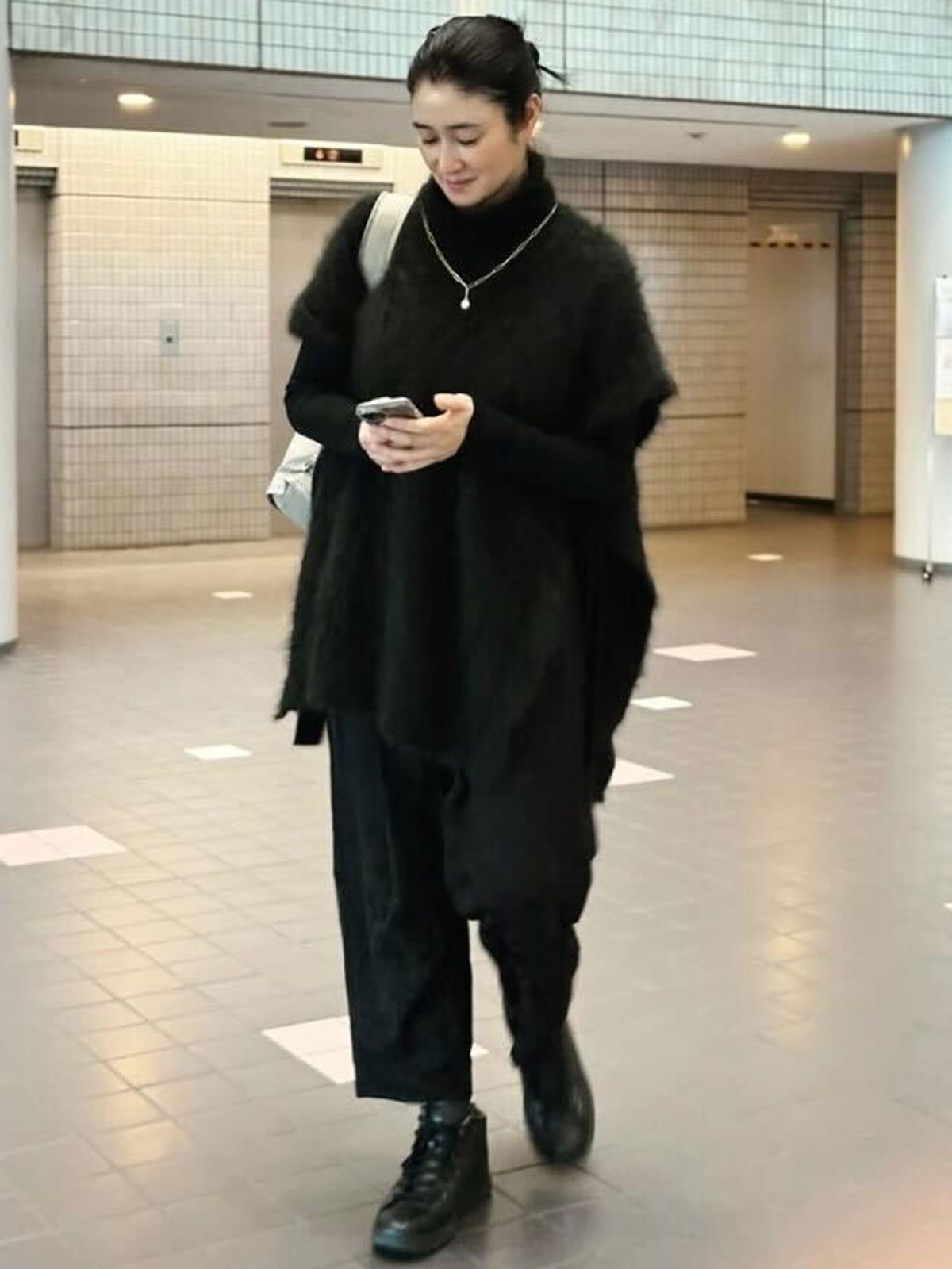 小雪が公開したすっぴんの写真。美しい白い肌はそのままだ（本人のInstagramより）