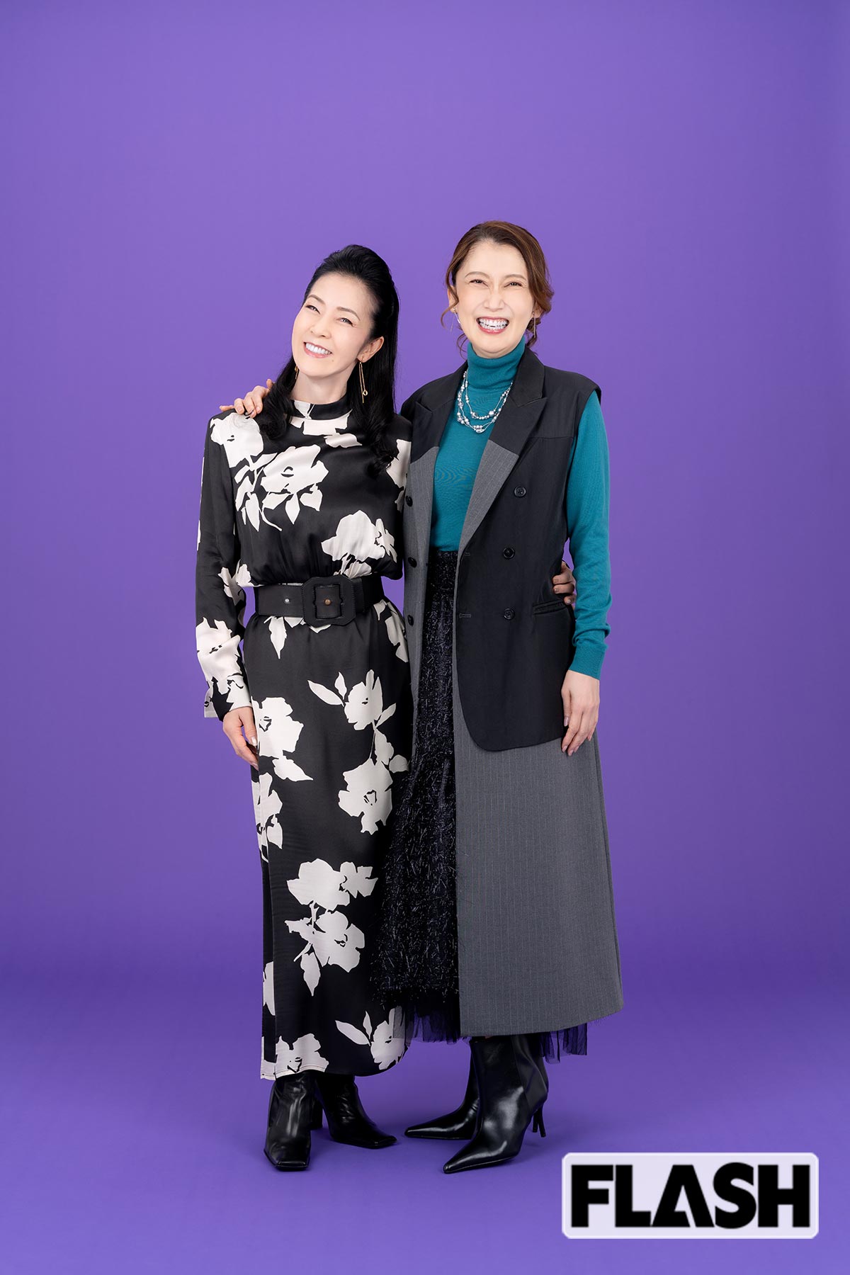 学生時代は2人もソフトボール部（写真・福田ヨシツグ）