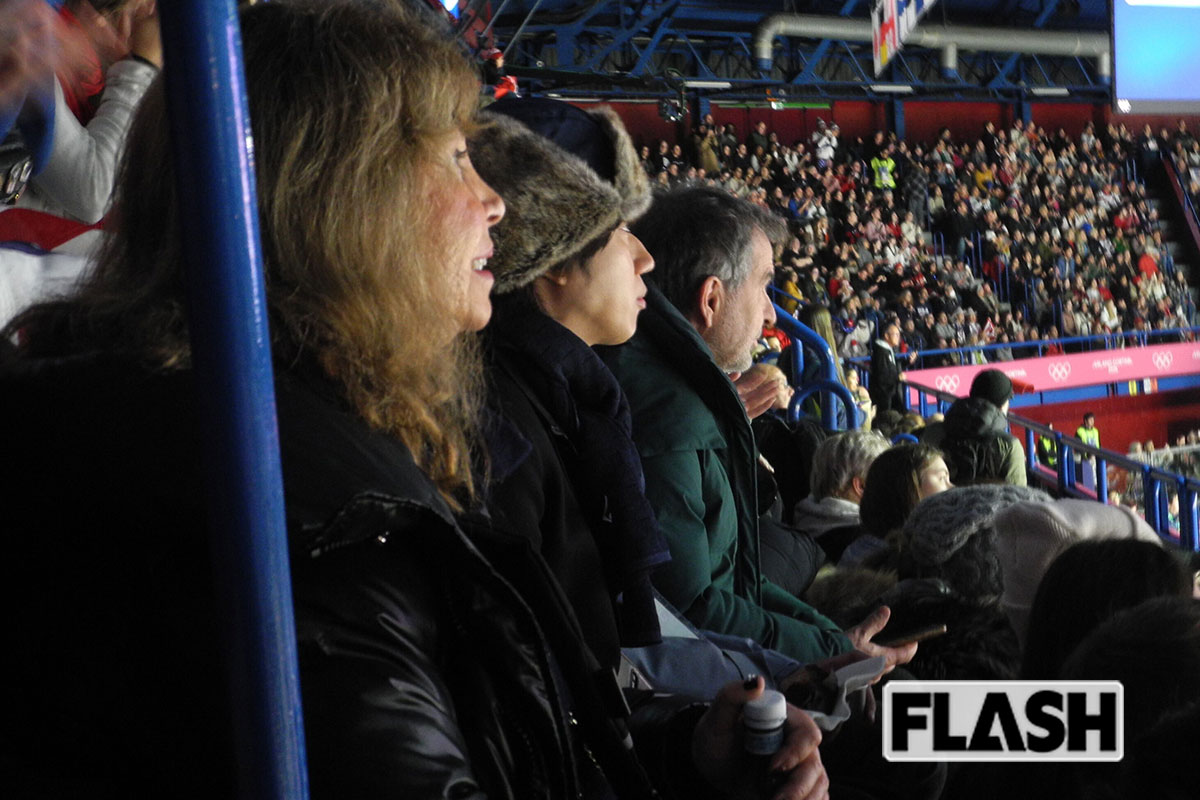 2026年2月8日（イタリア時間）、ミラノ・コルティナ冬季オリンピックのフィギュアスケート団体を観戦していたSnow Manの阿部亮平