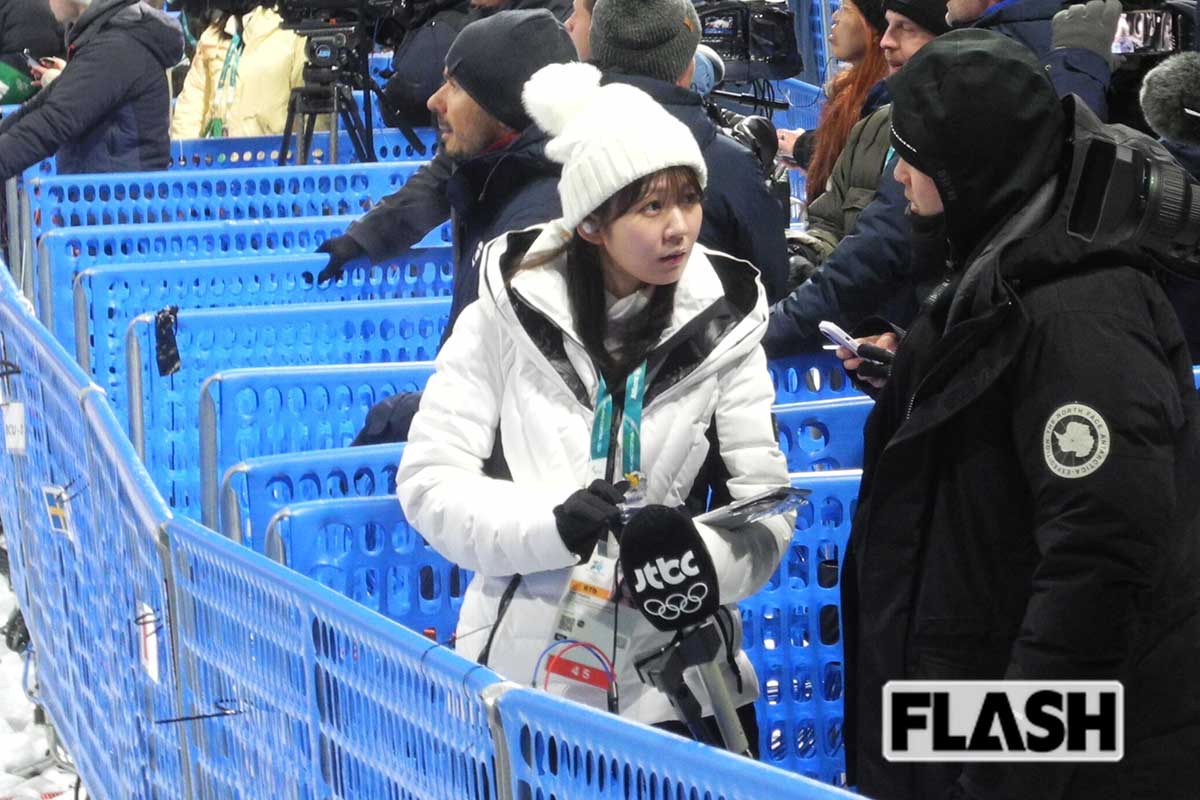 冨田有紀アナ、ハーフパイプ予選で日本人選手に拍手！テレ東が期待寄せる“癒…