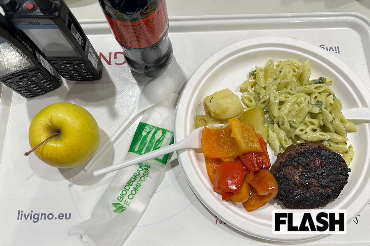 ミラノ・コルティナ冬季オリンピックでボランティアスタッフに提供されていた料理