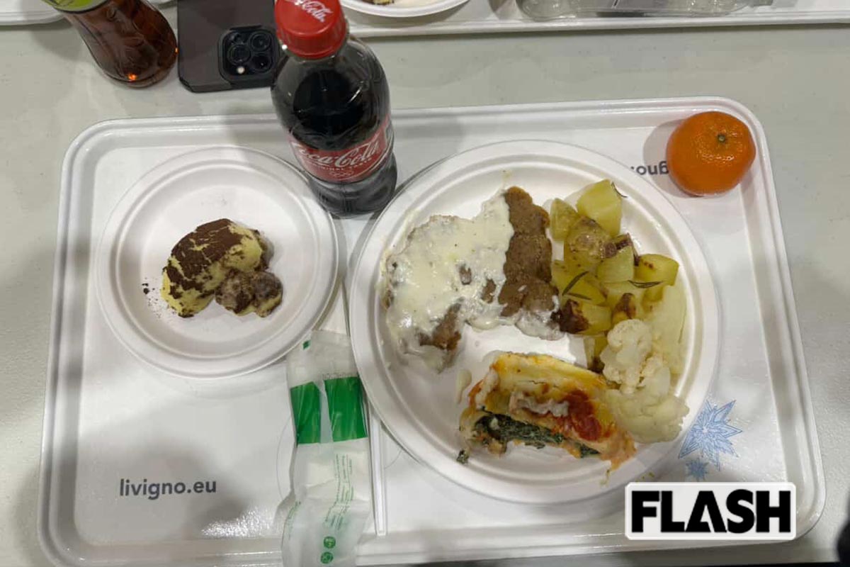 ミラノ・コルティナ冬季オリンピックでボランティアスタッフに提供されていた料理