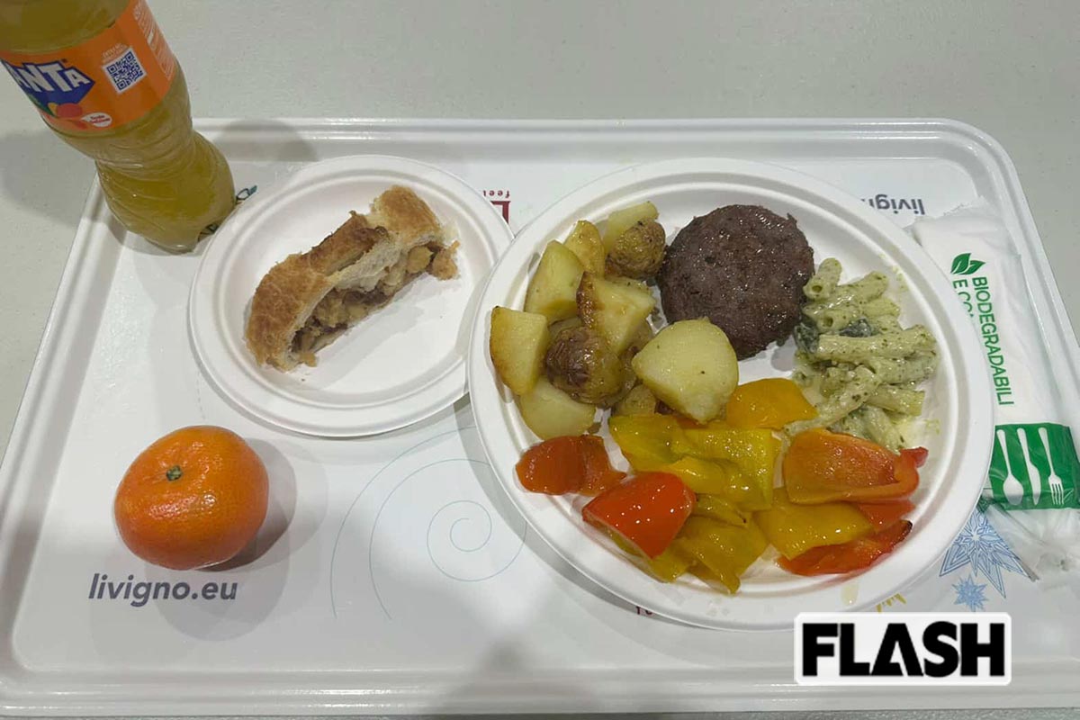 ミラノ・コルティナ冬季オリンピックでボランティアスタッフに提供されていた料理