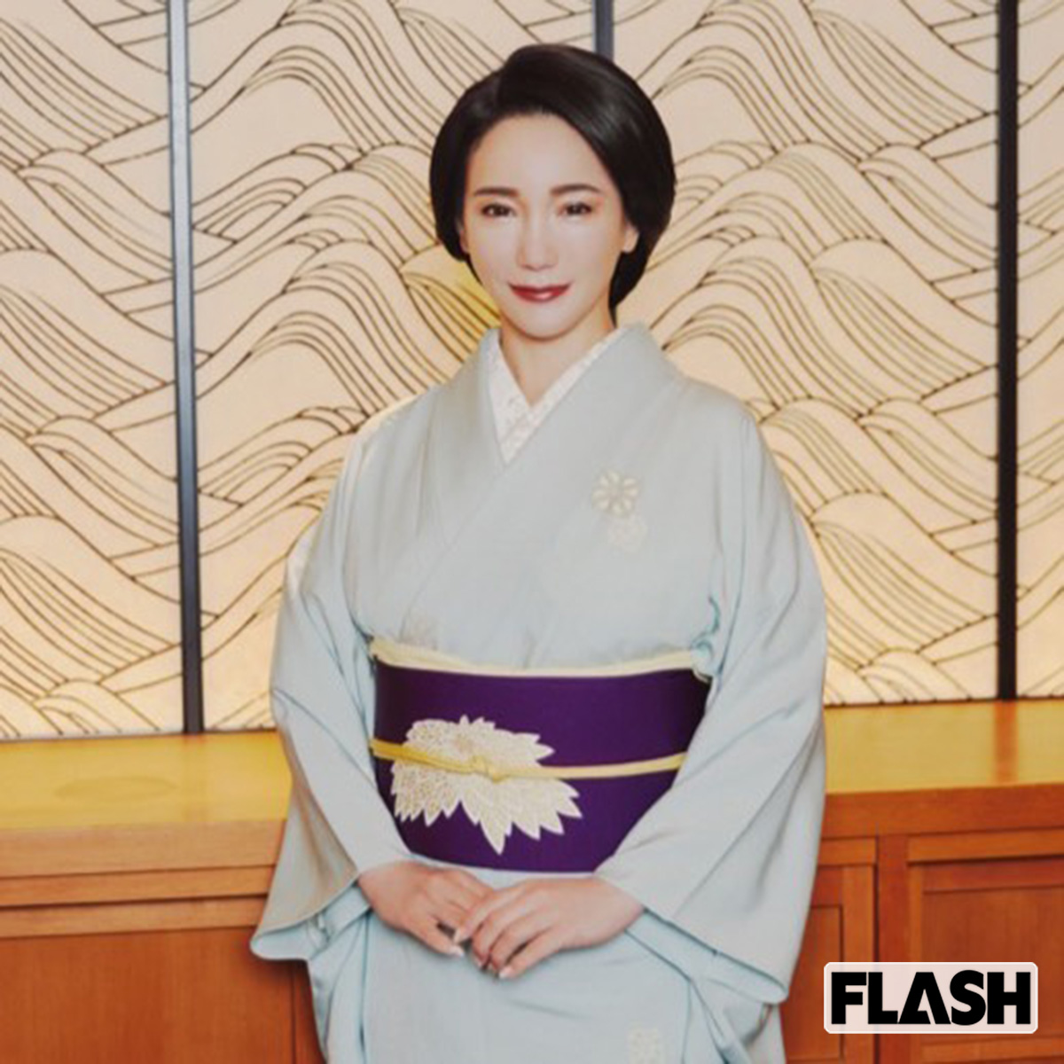 北新地の高級クラブのママを務める藤崎まり子ママ