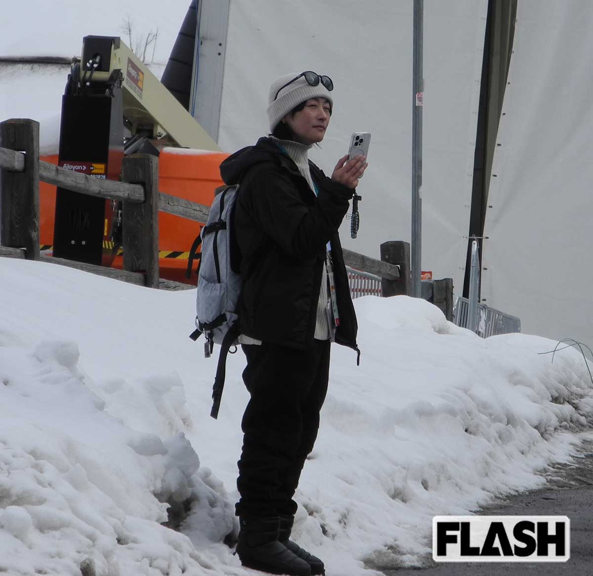 2026年2月11日、女子モーグルの解説をしていた元フリースタイルスキーモーグル選手の上村愛子