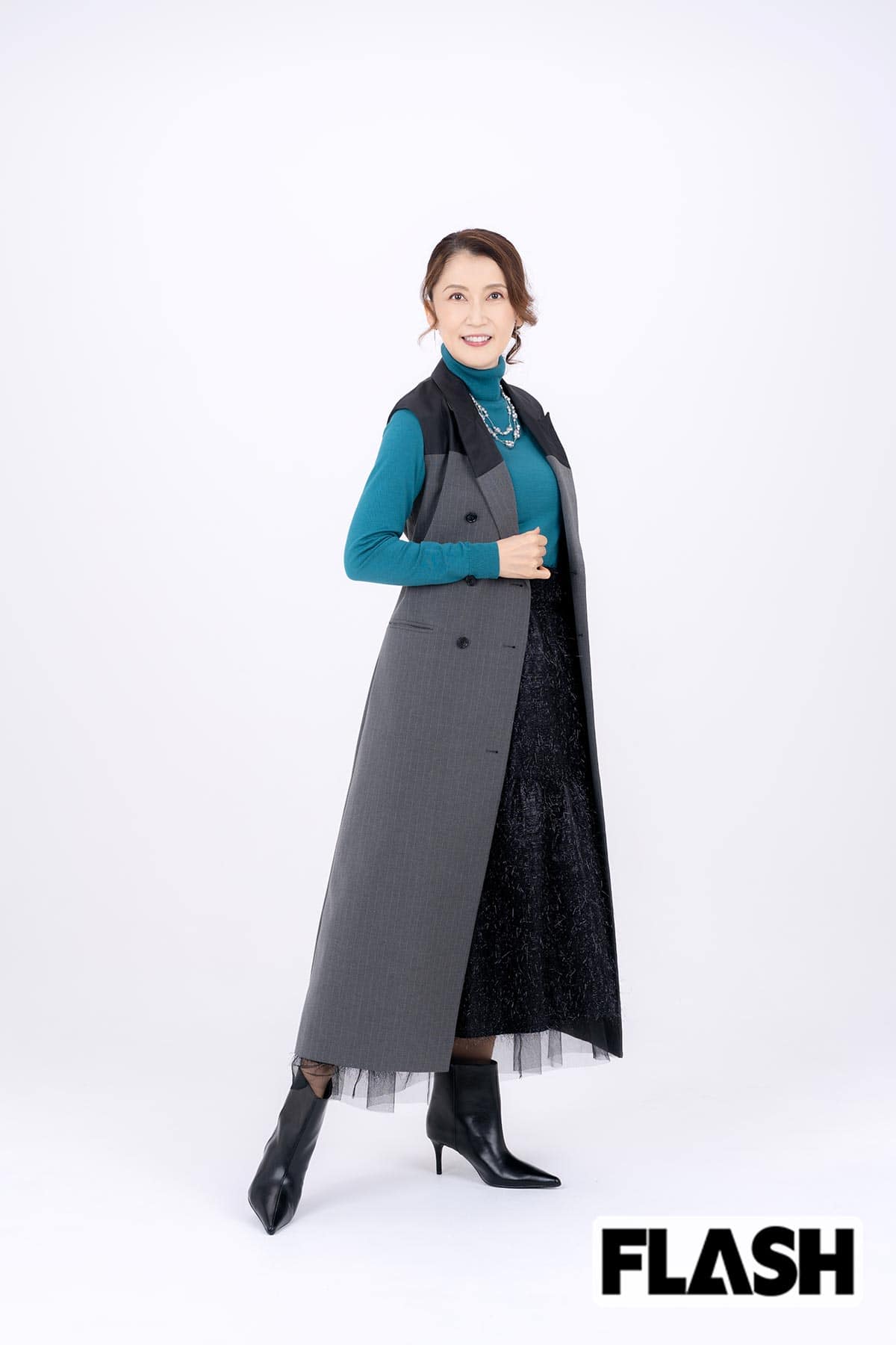 2025年はデビュー45周年の一路真輝（写真・福田ヨシツグ）