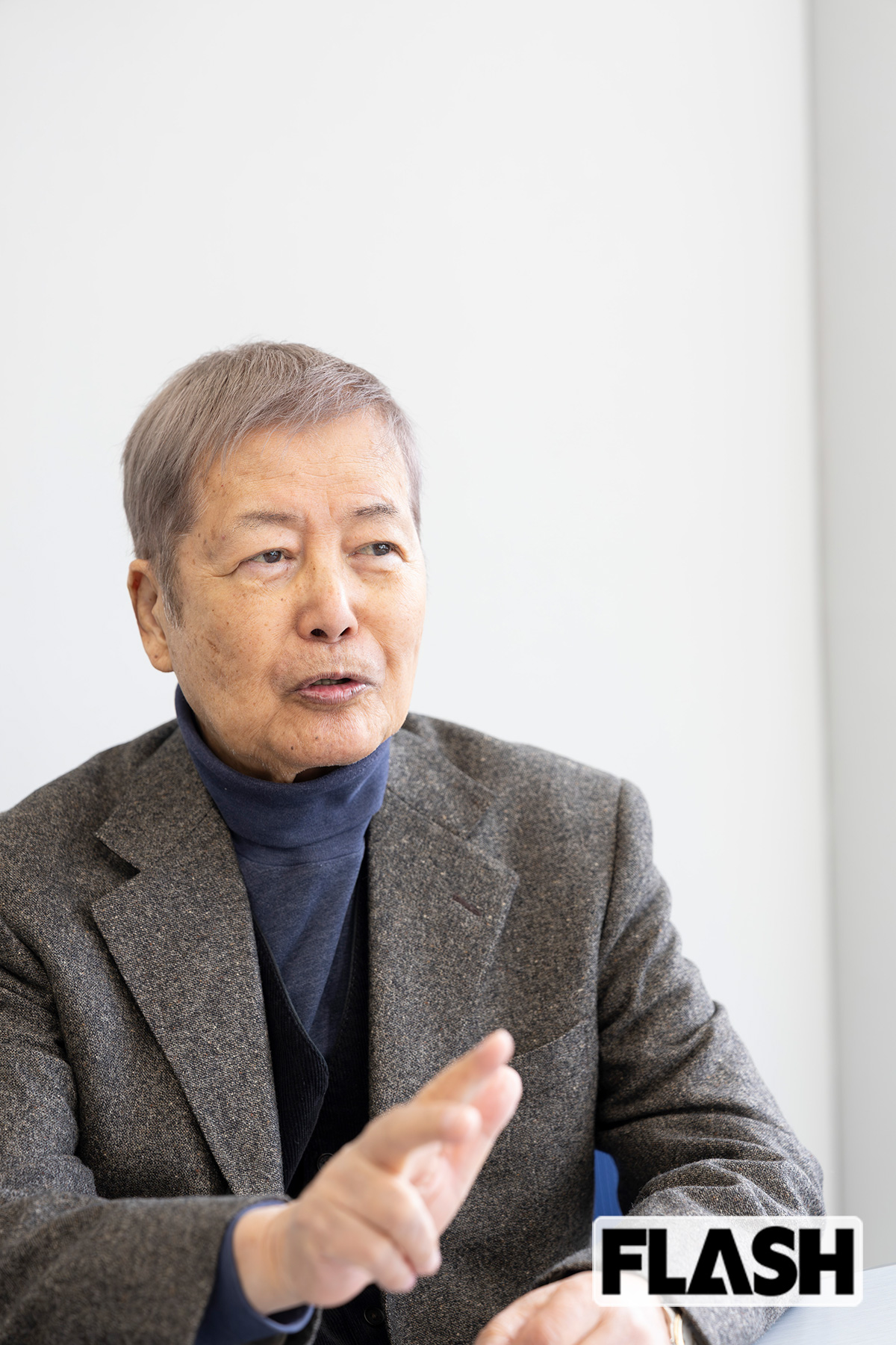 82歳の現在も、変わらず活躍を続ける小野寺昭（写真・木村哲夫）