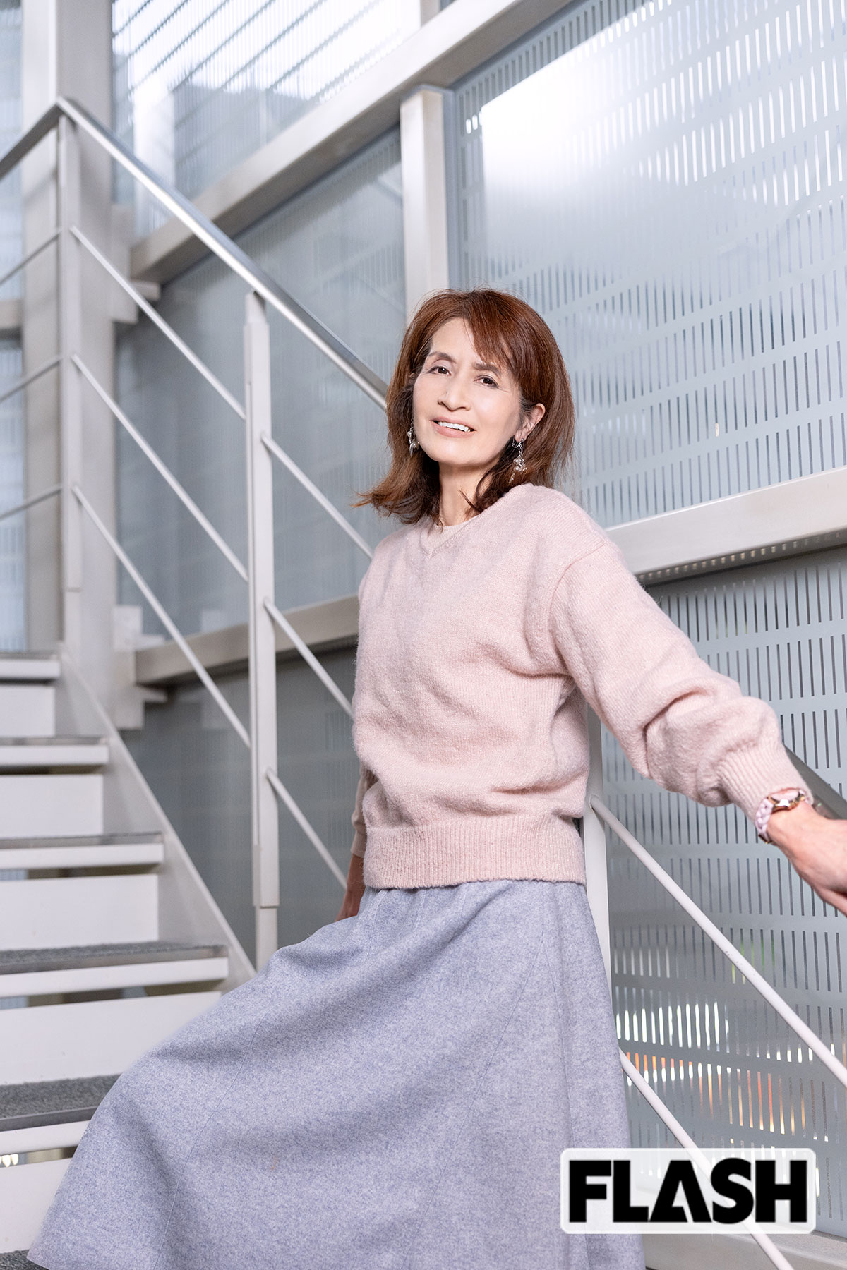 「『Gメン’75』での経験が背中を押してくれています』と話す中島はるみ（写真・福田ヨシツグ）