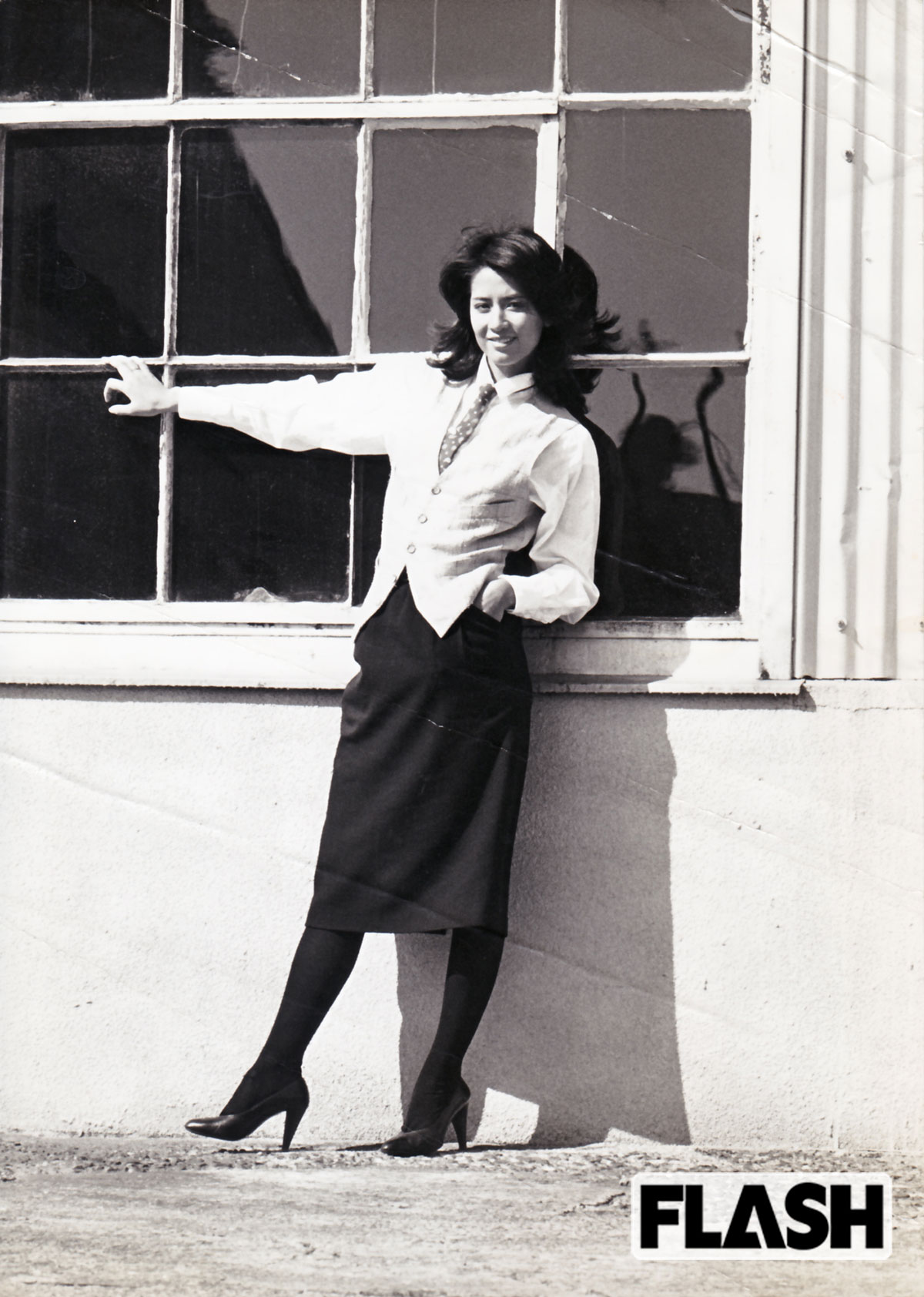 1981年ごろの中島はるみ。同年、歌手デビューも