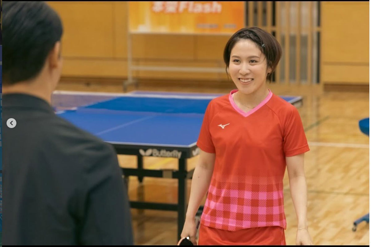 『プロフェッショナル 保険調査員・天音蓮』に本人役で出演した平野美宇（写真・本人のInstagramより）