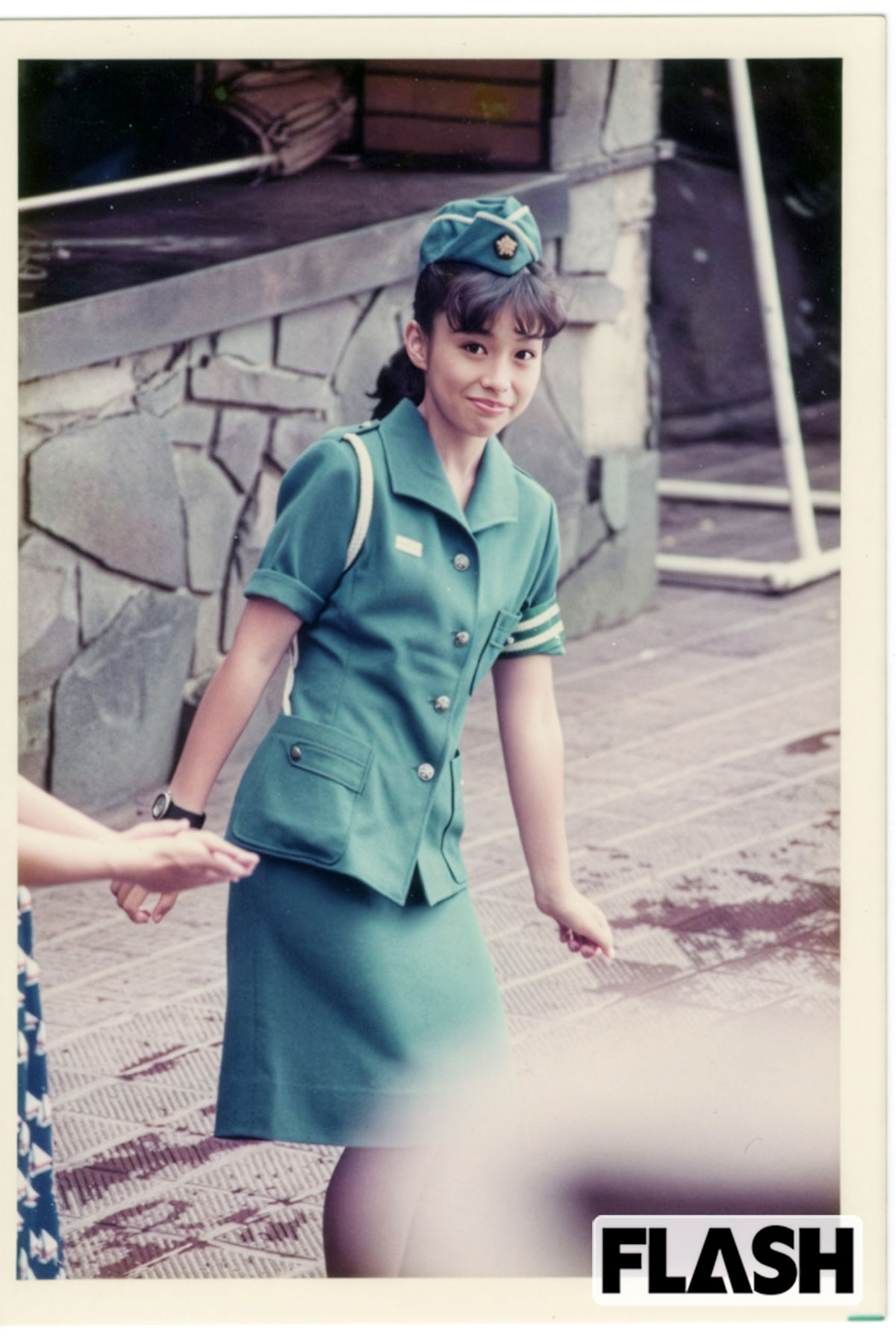 1982年、プライベートで撮ったという「森村万里子」姿の石井めぐみ