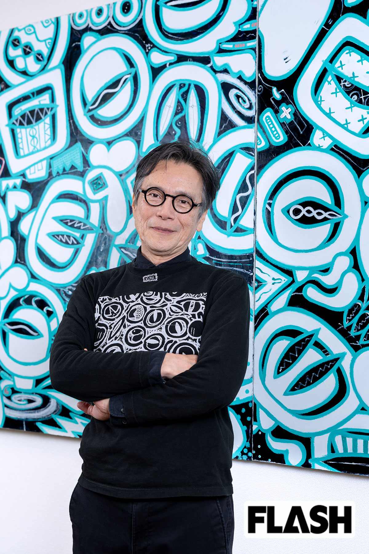 国広富之は俳優になって50年ほど、ずっと絵を描き続けている（写真・福田ヨシツグ）