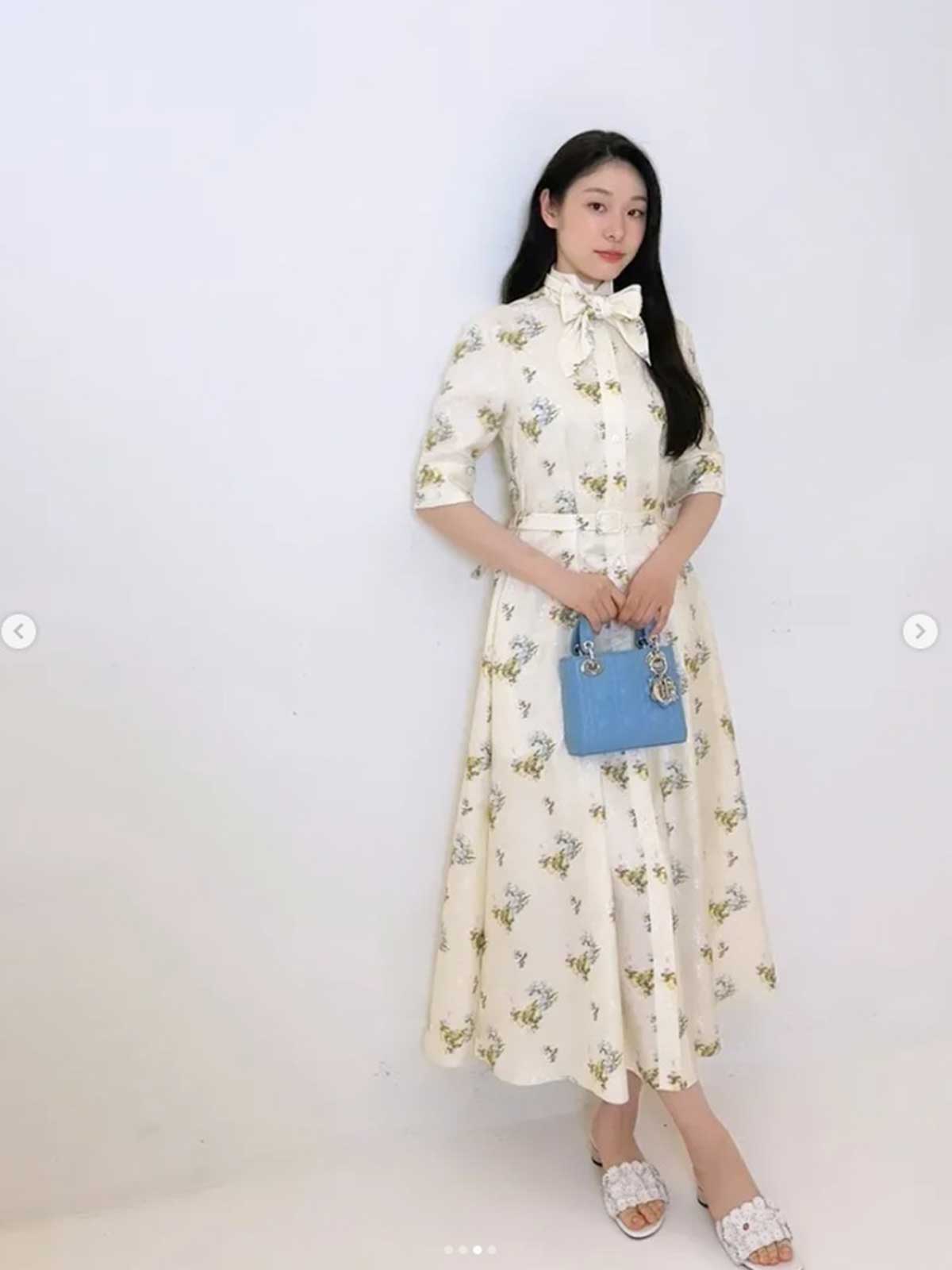 韓国で国民的人気を誇ったキム・ヨナ。競技引退後に結婚し、現在はモデル活動をしている（写真・本人Instagramより）