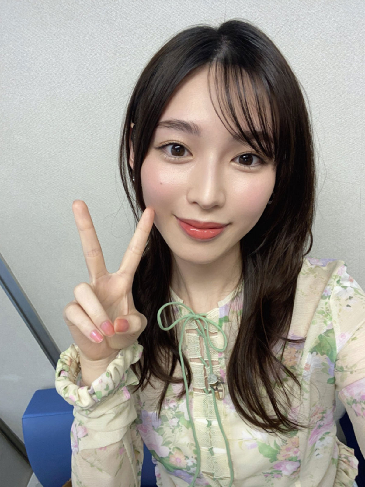 2月27日、『あさイチ』（NHK）の「プレミアムトーク」に出演したことを報告する白石聖（写真・白石聖のX「@shiraishi_sei」より）