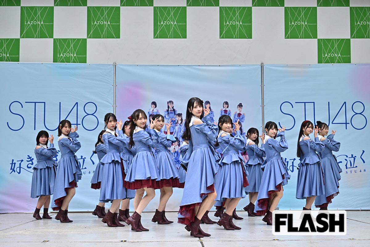 3月4日に13枚目のシングル「好きすぎて泣く」をリリースしたSTU48
