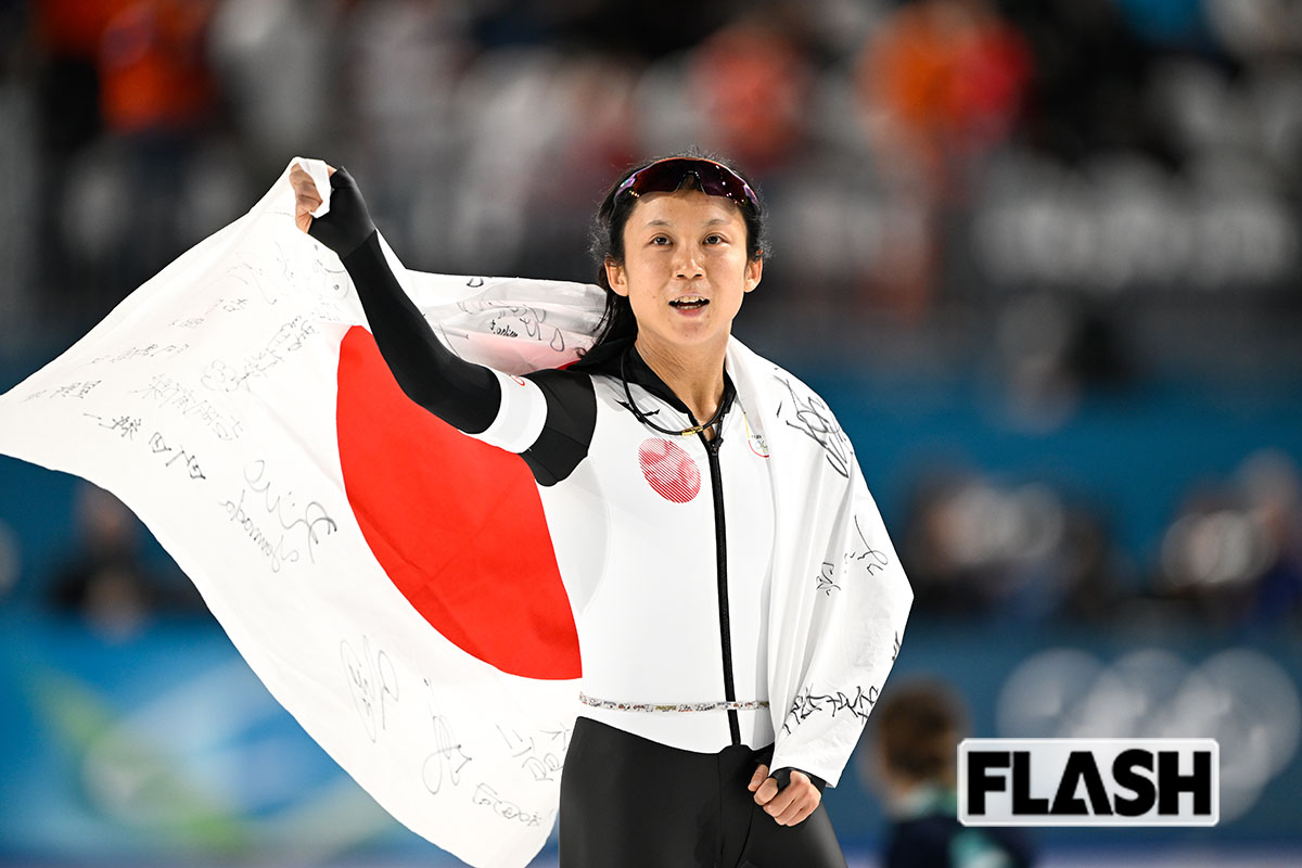 スピードスケートの1000m、500m、団体追い抜きで銅メダルを獲得した高木美帆。長きにわたって日本をリードしてきたが、今後については「未定」と話す（写真・JMPA）