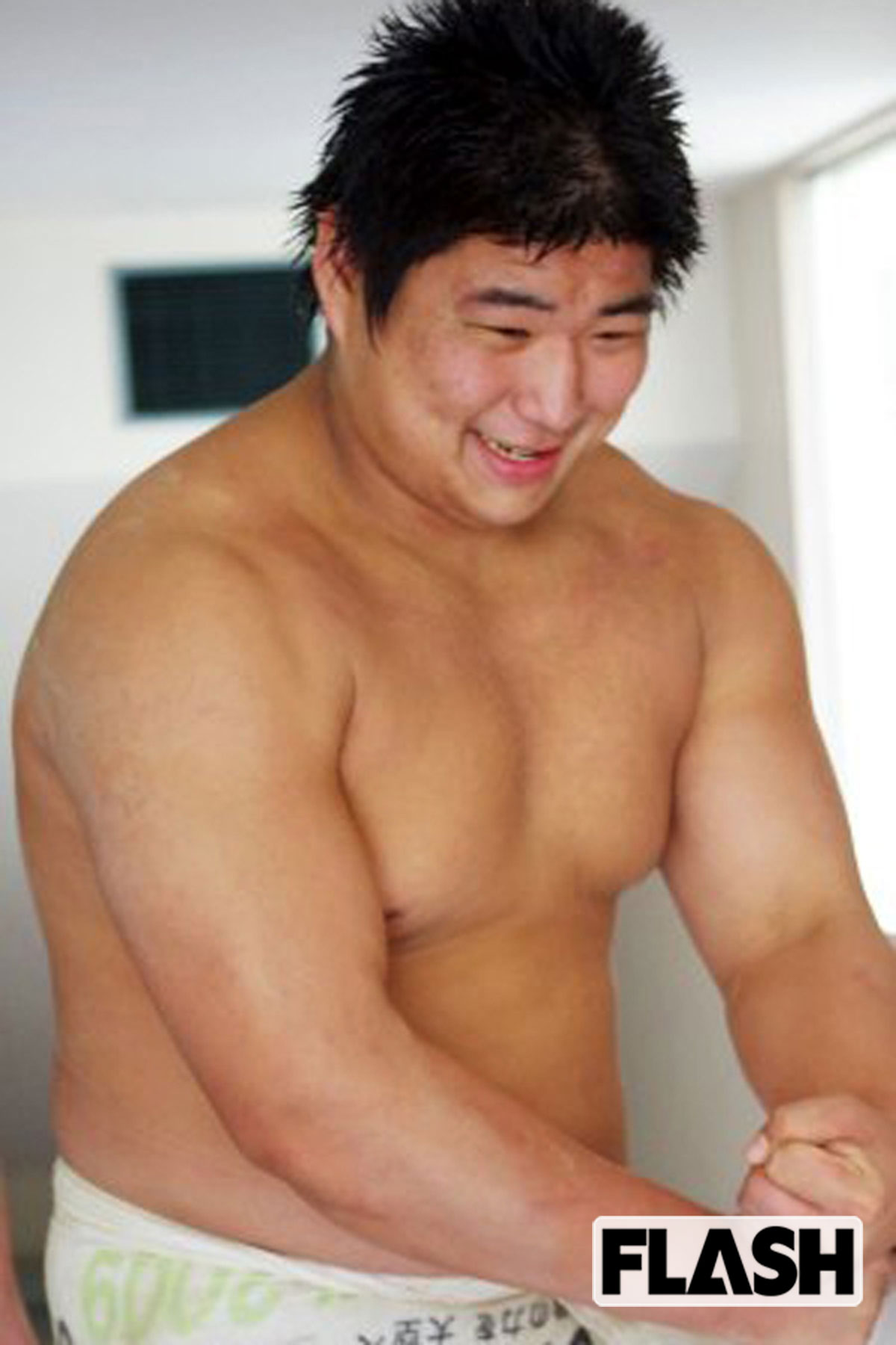 2011年に荒汐部屋に入門したころの若元春。まだあどけなさが残る