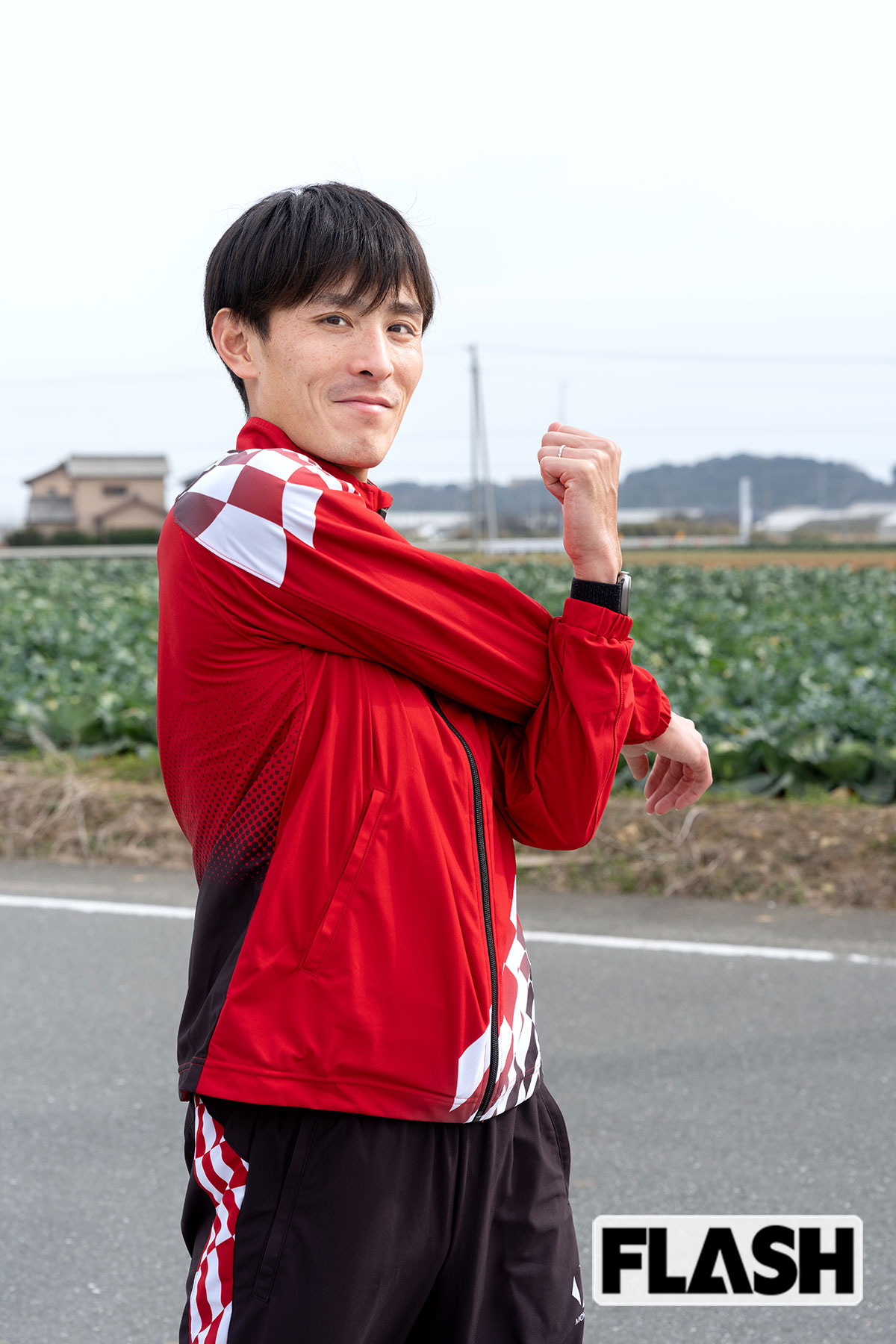 服部勇馬は今、32歳。震災当時の自分の倍近い年齢になった（写真・福田ヨシツグ）