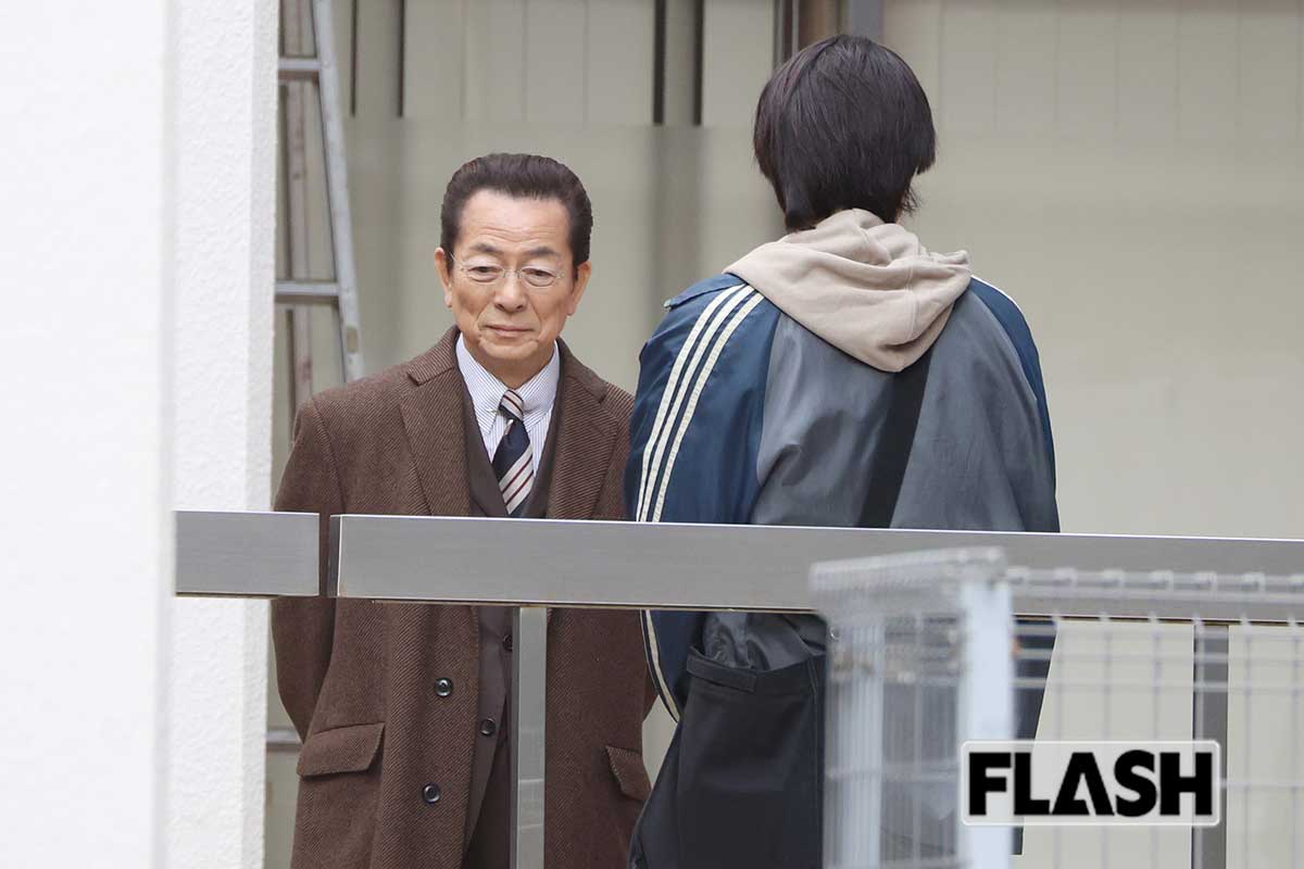 水谷豊『相棒』クランクアップ直前姿…26周年でささやかれる“タイムリミット”控える父娘初共演