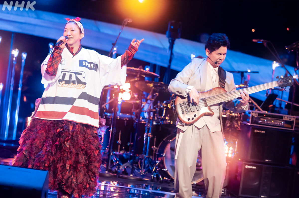 NHK SONGSの公式Xより。左手の吉田美和には、「ふっくらしたような気がする」といったコメントがSNSで寄せられていた