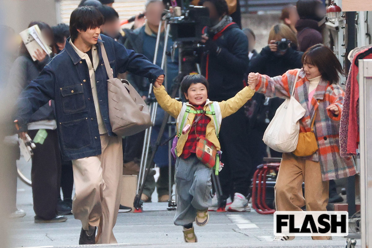 まるで3人家族のようなリアルな演技をする志田未来
