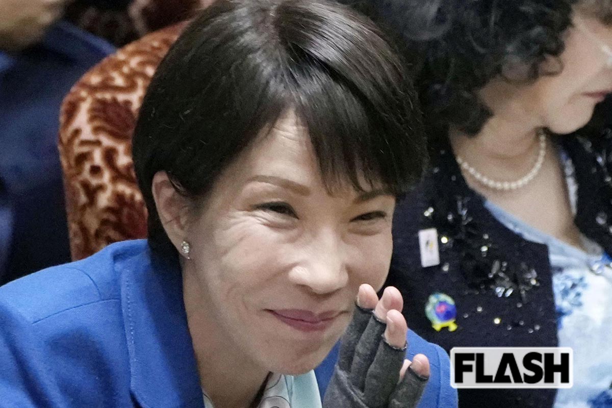 高市首相、YOSHIKIのブランケット愛用姿が中継に…木村拓哉、櫻井翔フ…