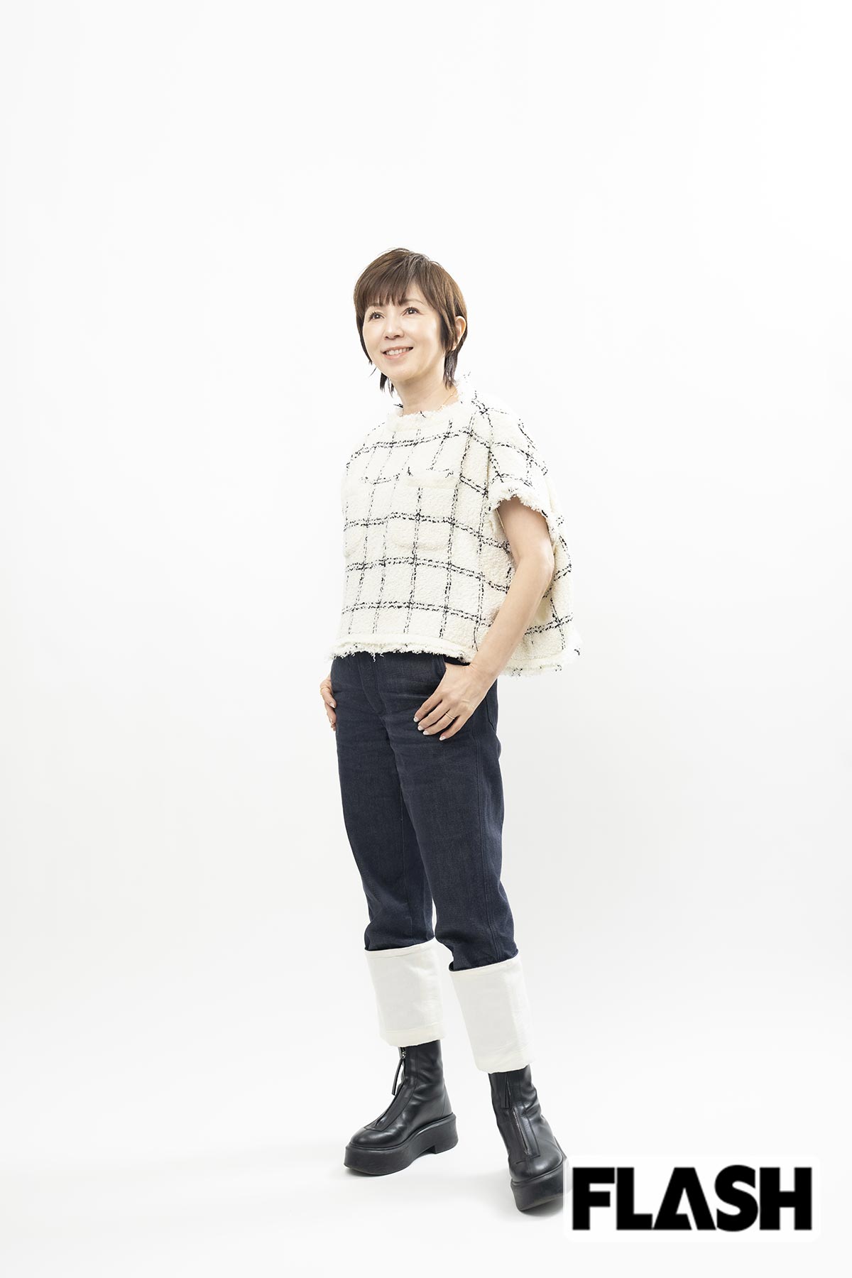 『ナイアガラ・トライアングルVol.2』が原点だという渡辺満里奈（写真・木村哲夫）