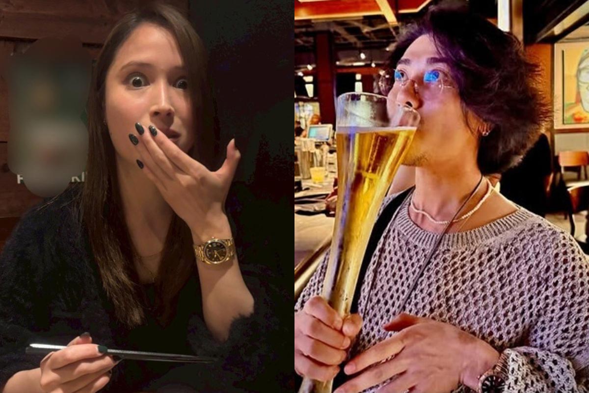 広瀬アリス（左写真・広瀬アリスのX「@Alice1211_Mg」より）と赤西仁（写真・『Jin Akanishi / 赤西 仁』のInstagram「jinstagram_official」より）が、それぞれ似た時計を身につけていたことにファンは騒然としている