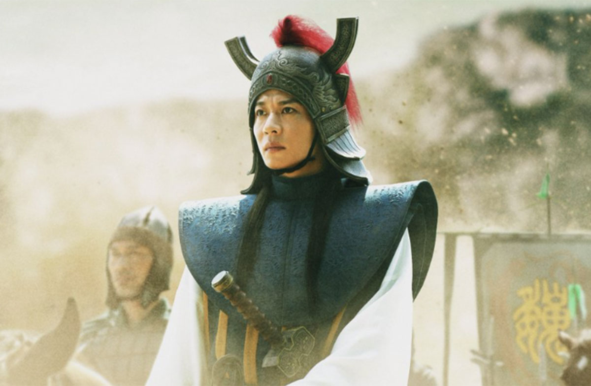 映画『キングダム　魂の決戦』公式Xより。久々に映像作品に出演する田中圭だが、知将キャラへの配役には違和感も寄せられた