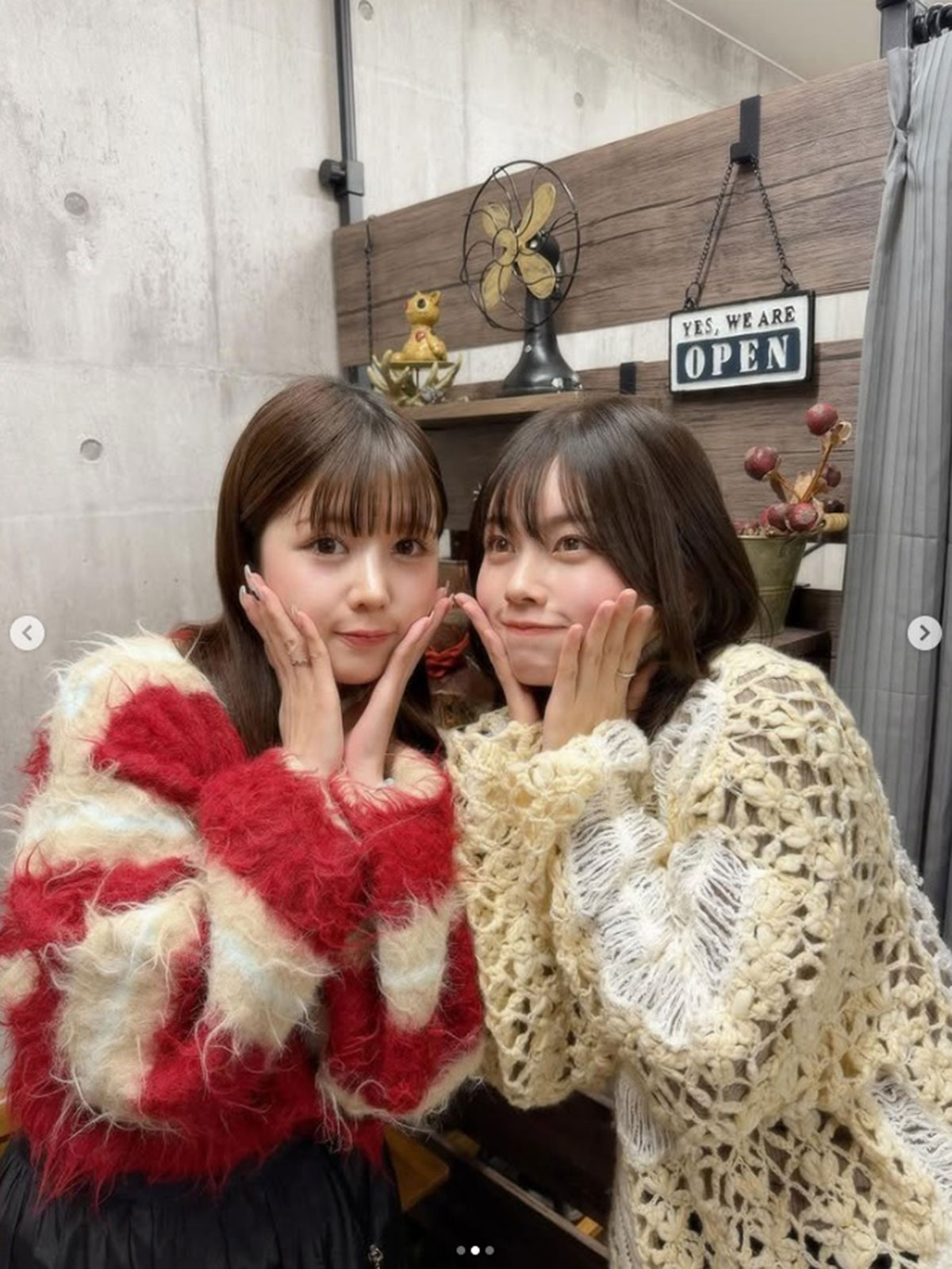 小芝風花が公開したマツエクサロンを経営する妹。その美しさが話題となっていた（写真・本人Instagramより）