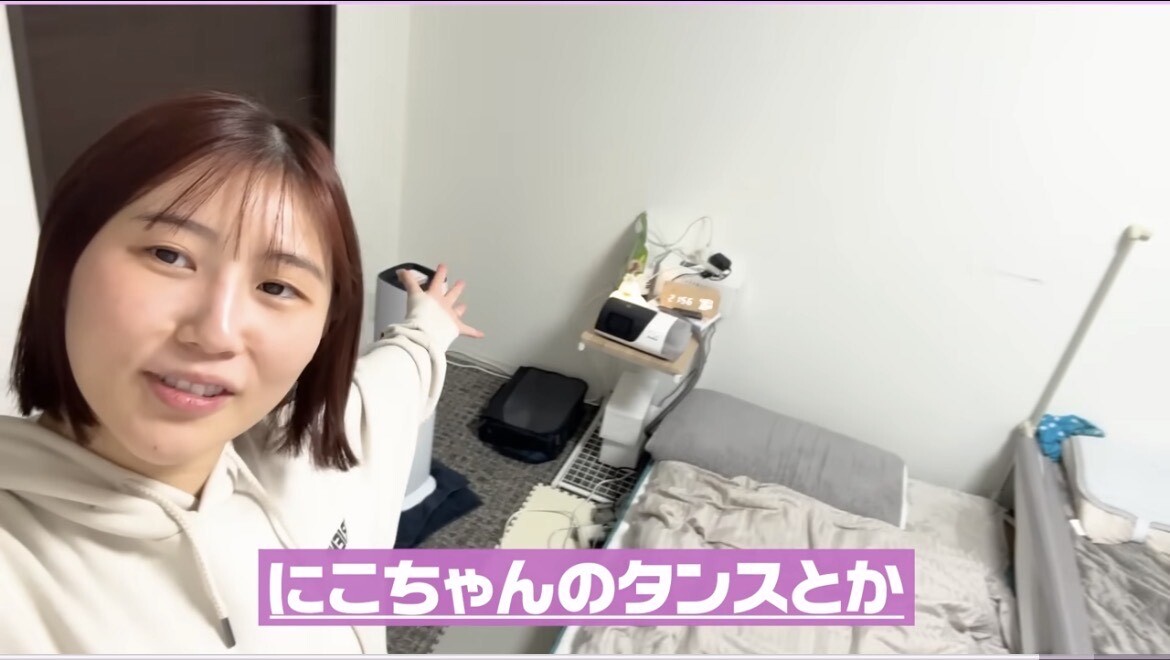 自宅の隣の部屋を借り、大改造をする西野未姫（写真・本人のYouTubeチャンネルより）