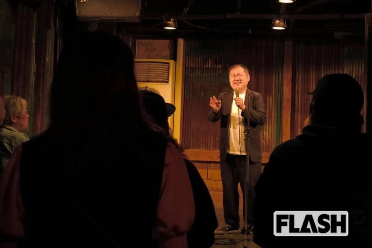 2026年2月には福島県いわき市でライブをおこなった（写真・本人提供）