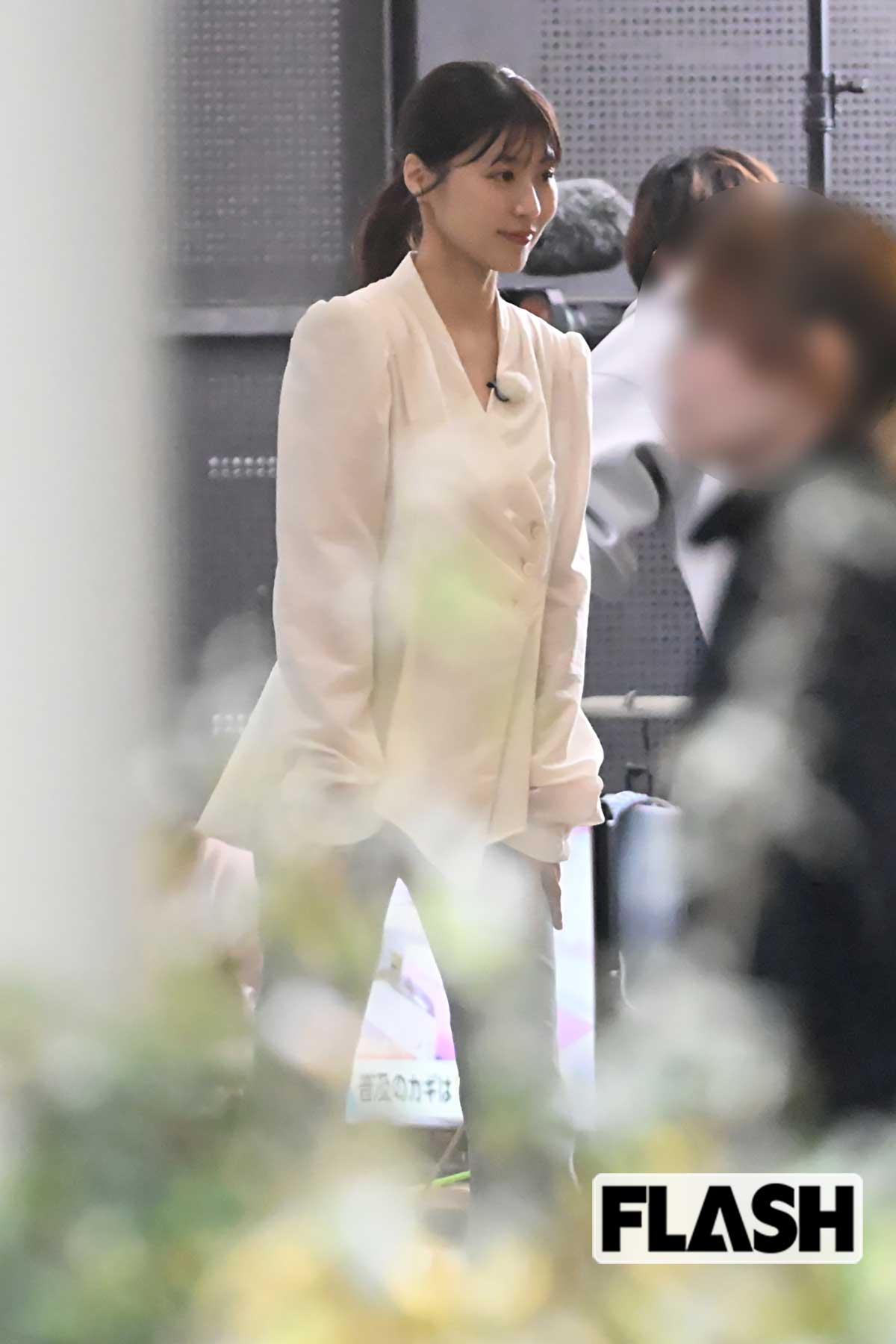 一日中番宣で稼働したものの疲れた様子を見せない有村架純