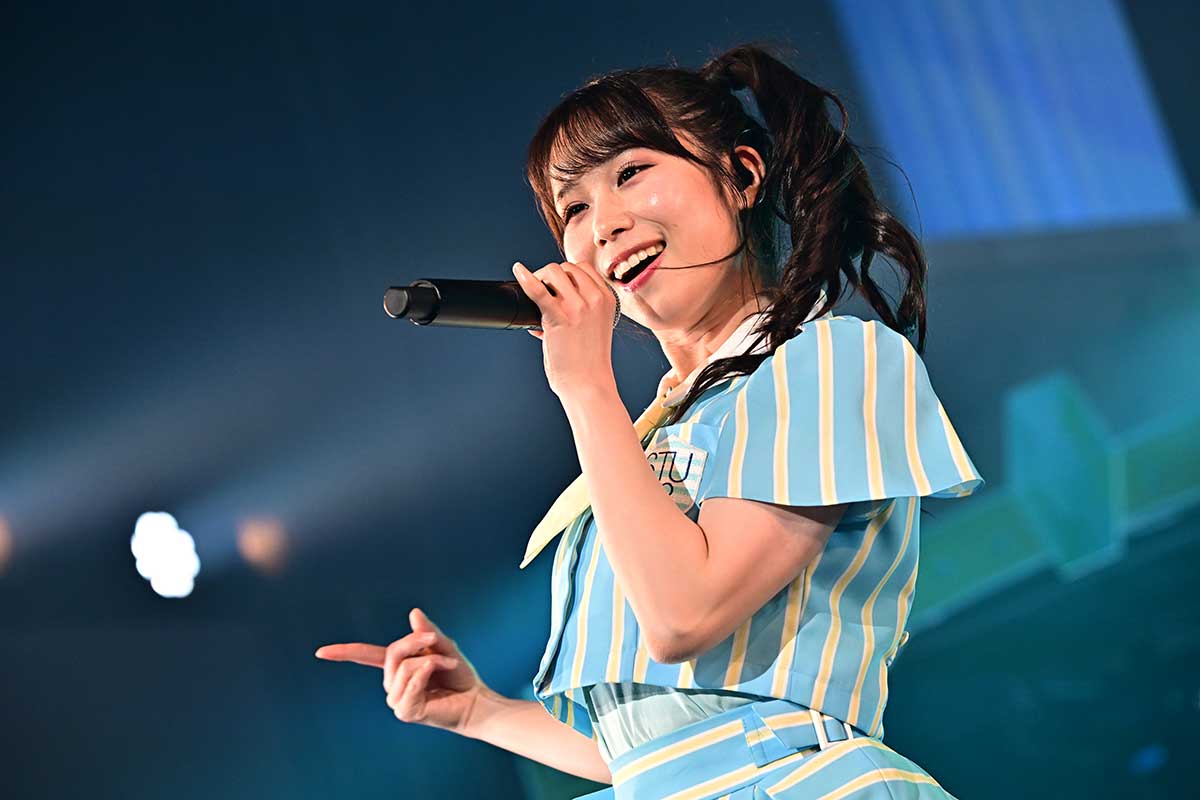 グループを引っ張るキャプテン岡田あずみ　（C）STU