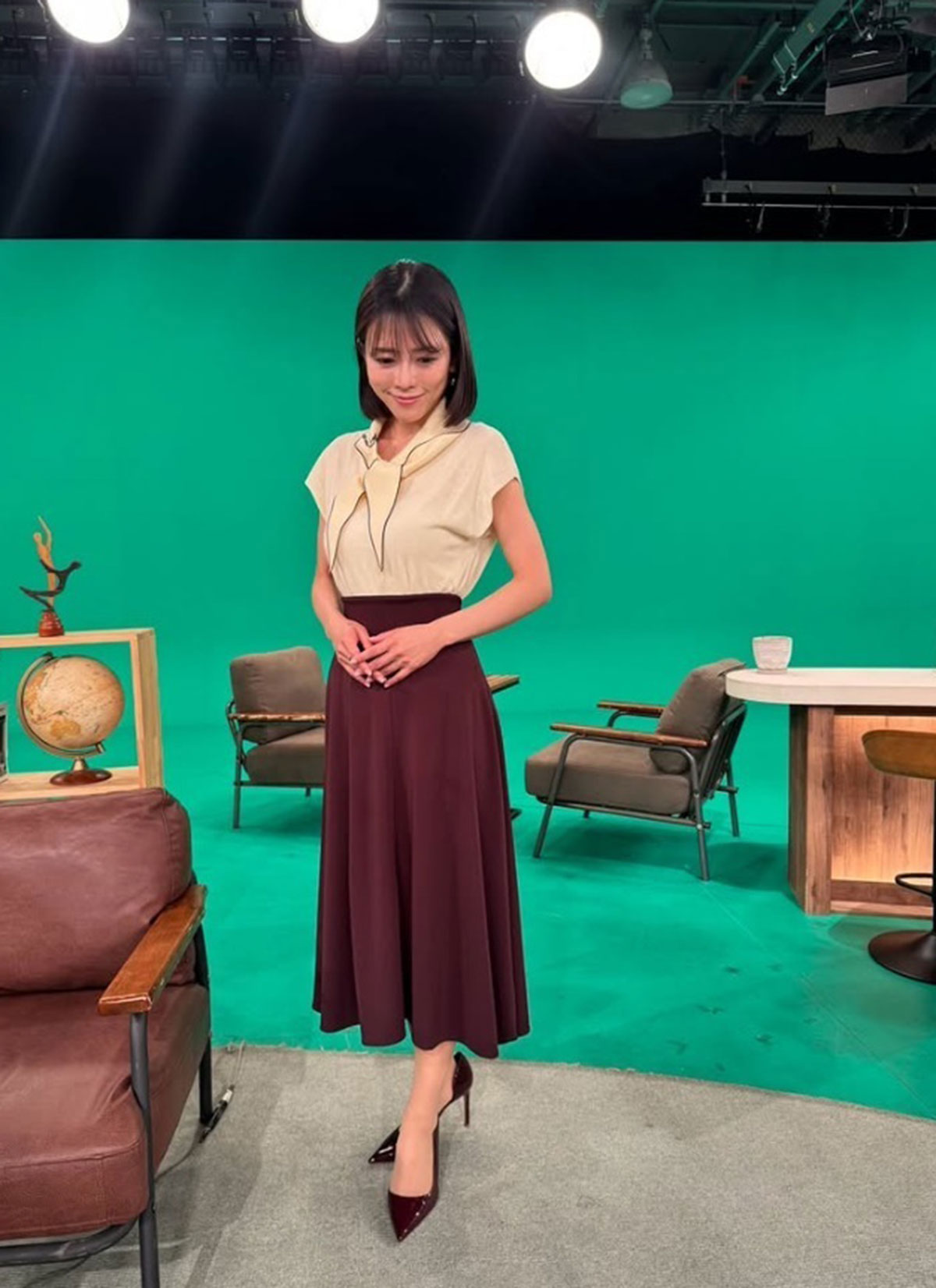 NHKに出演した釈由美子。「誰かわからん」と戸惑いの声が視聴者からあがった（写真・本人Instagramより）