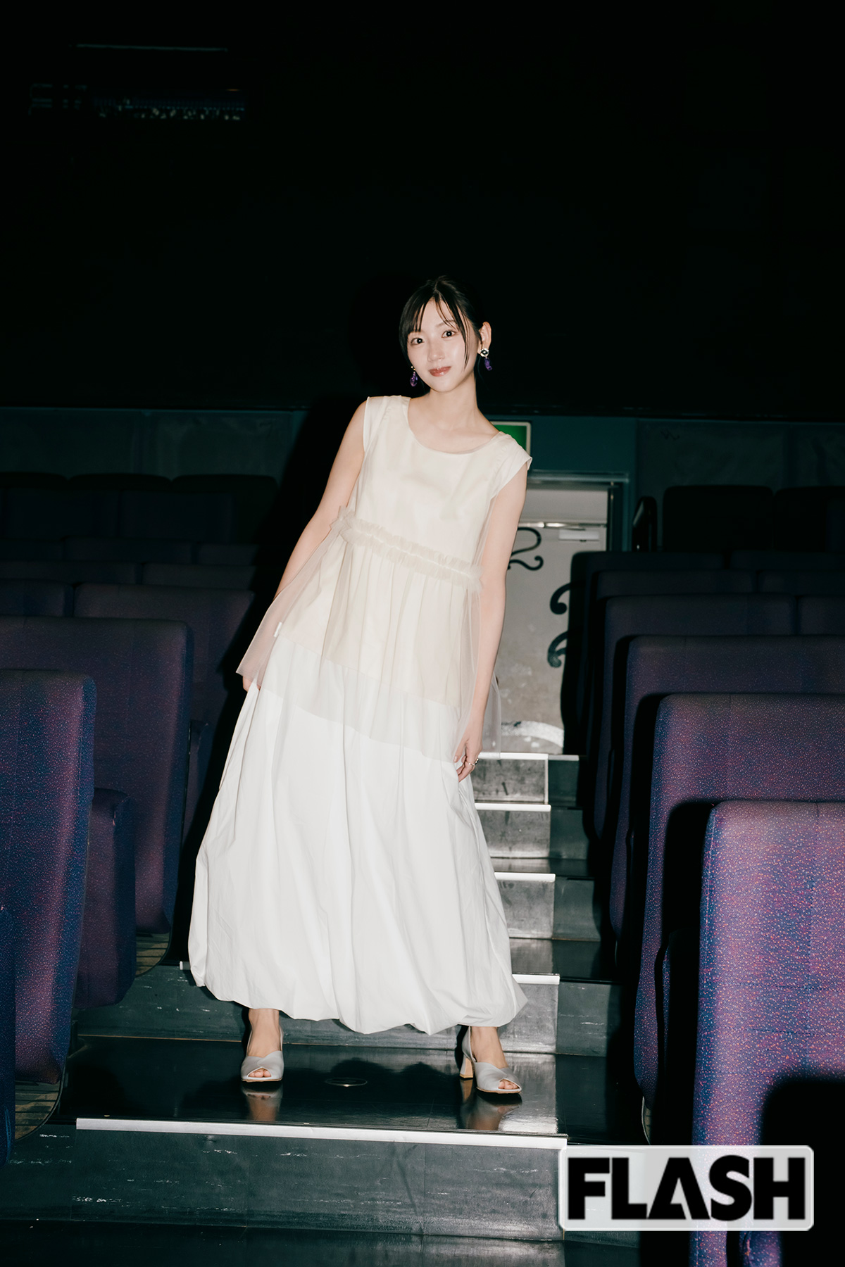 放送中のドラマ『あの夜、社長の子供を授かりました』に出演中の佐々木美玲