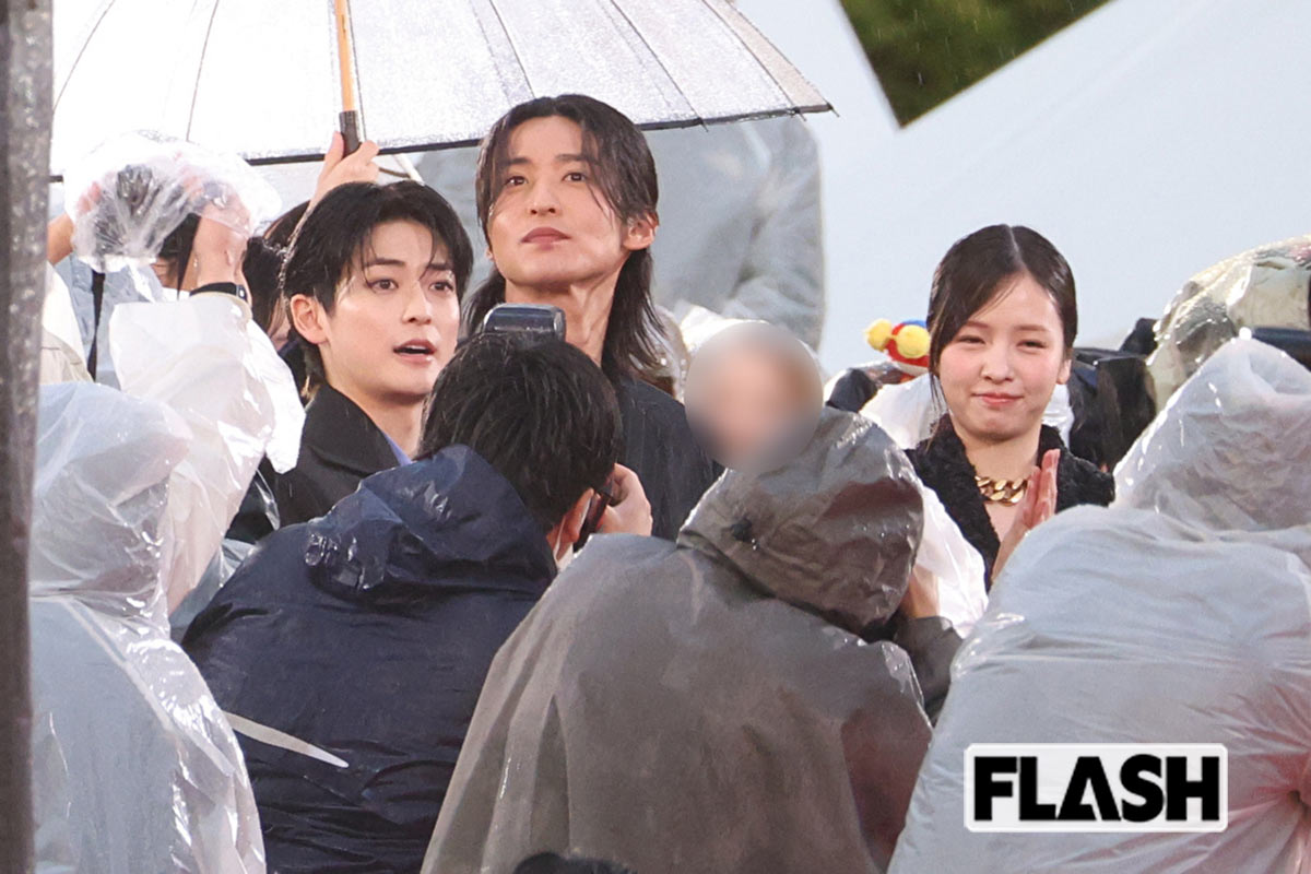 高橋文也と横田真悠に挟まれた目黒蓮