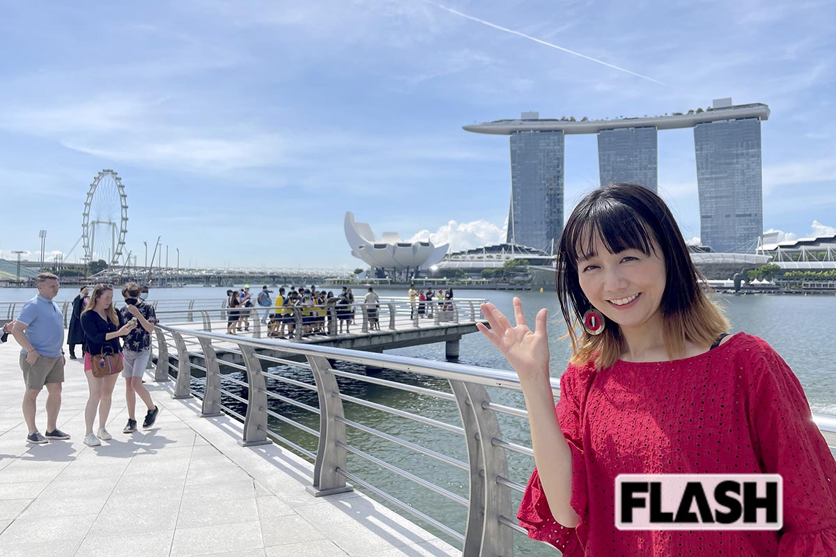福田萌は2021年からシンガポールに暮らす（写真・本人提供）