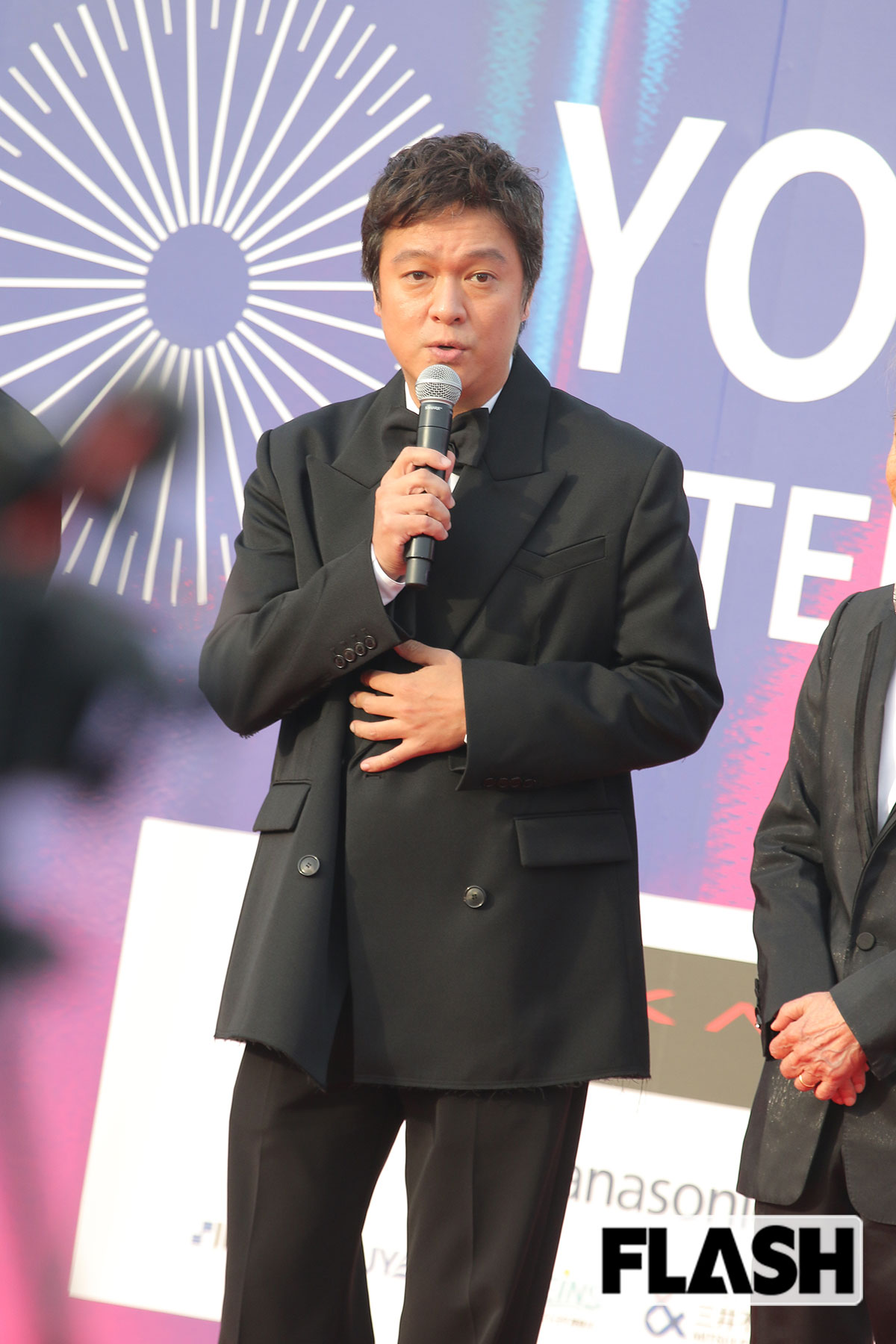 2026年5月、横浜国際映画祭に登壇したSUPER EIGHTの丸山隆平