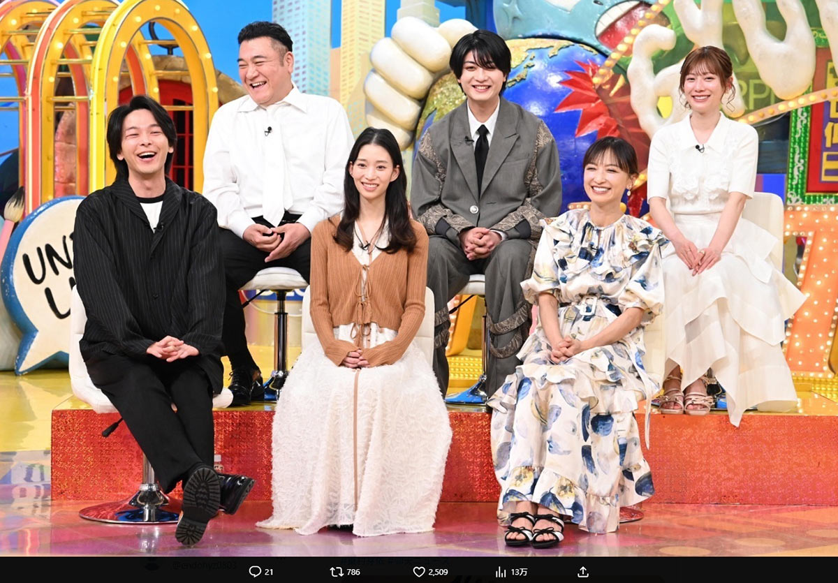 ほっそりとした様子の森川葵。視聴者は心配していた(写真・番組公式Xより)