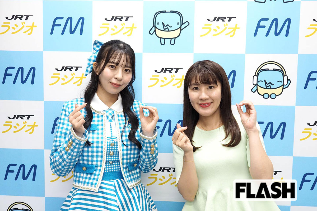 徳島の公園が舞台に、STU48・谷口茉妃菜のラジオ番組収録に密着！