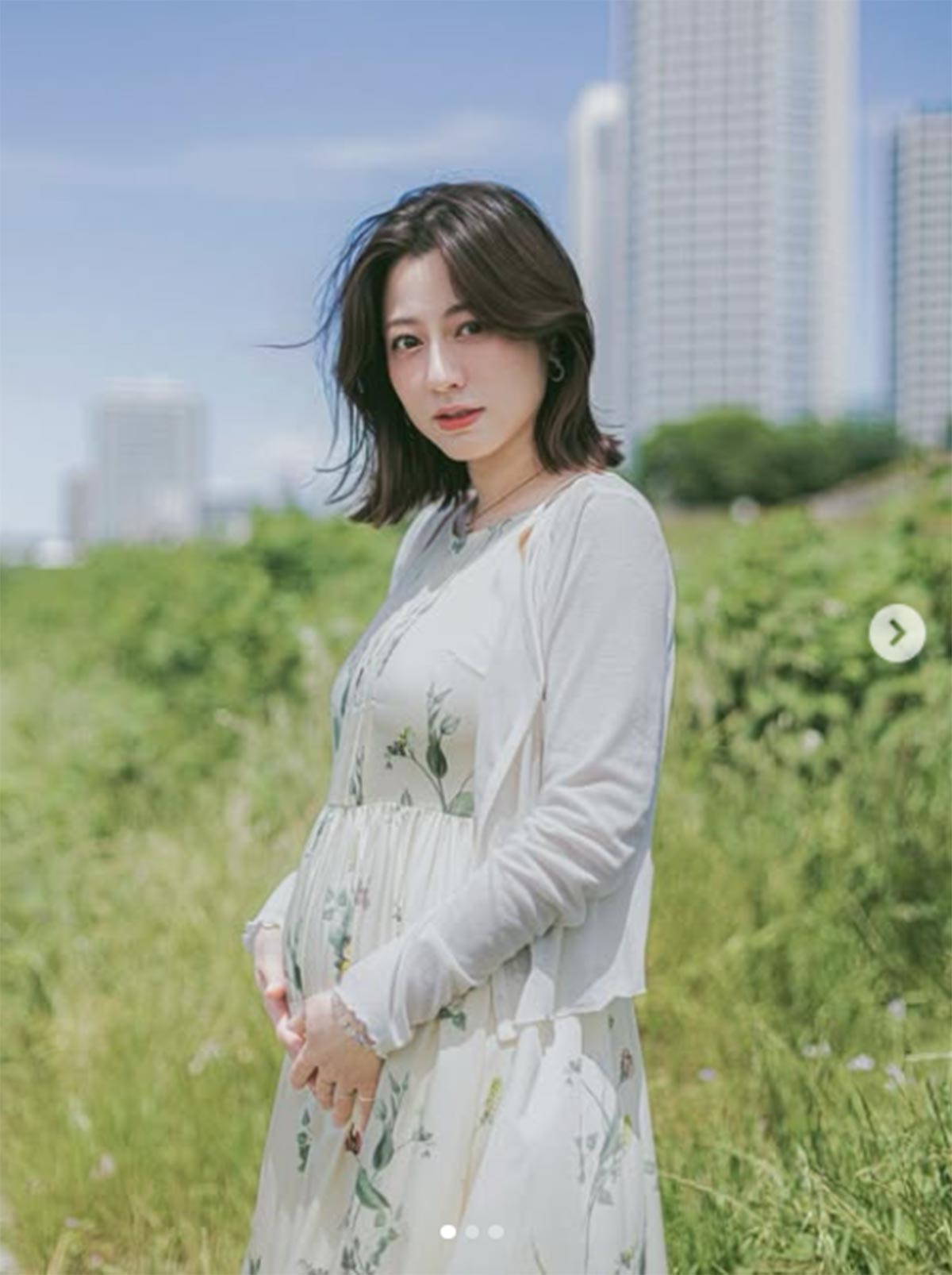 再婚と妊娠を発表した杉本有美（画像・杉本有美のInstagram「sugimotoyumi_official」より）