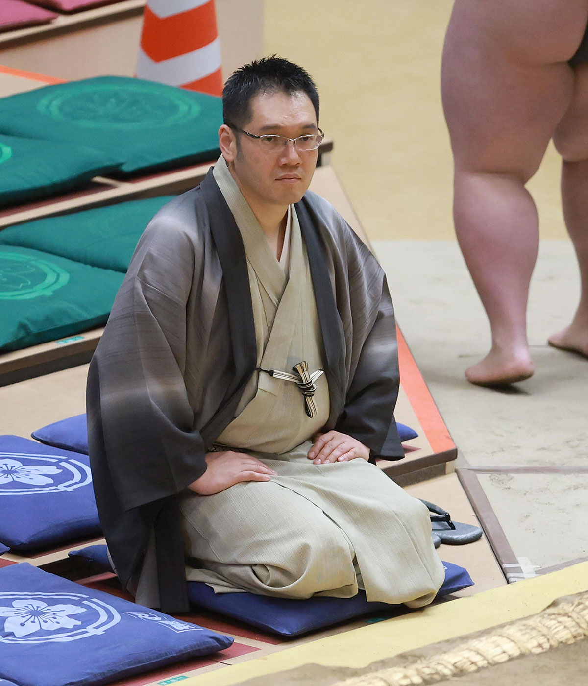5月14日、大相撲五月場所5日目を観戦する神田伯山